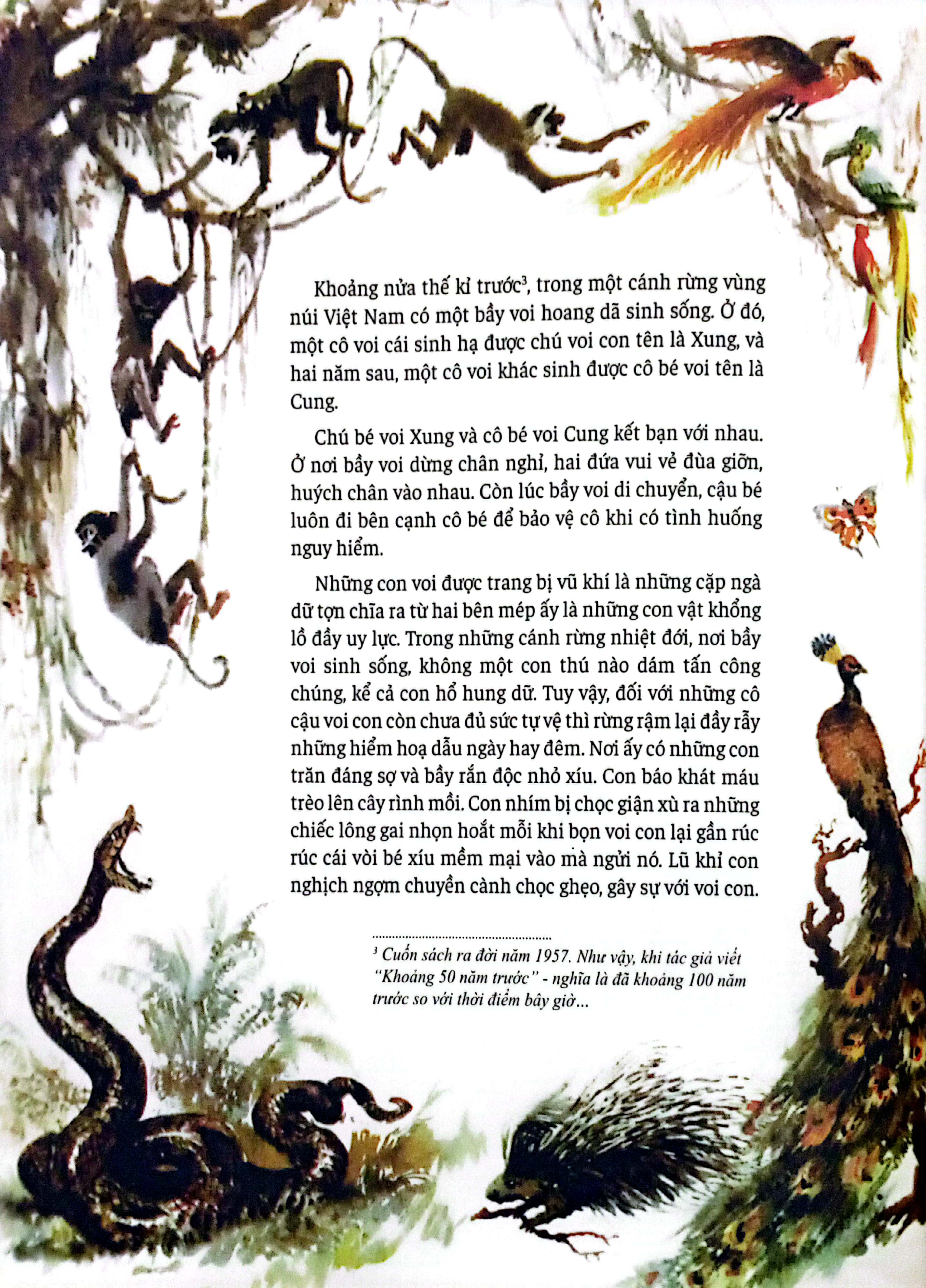 xung và cung - đôi bạn voi dũng cảm