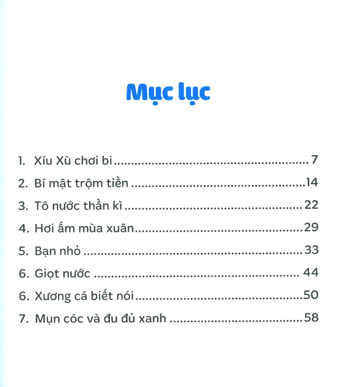 xương cá biết nói (dành cho trẻ 6-10 tuổi)