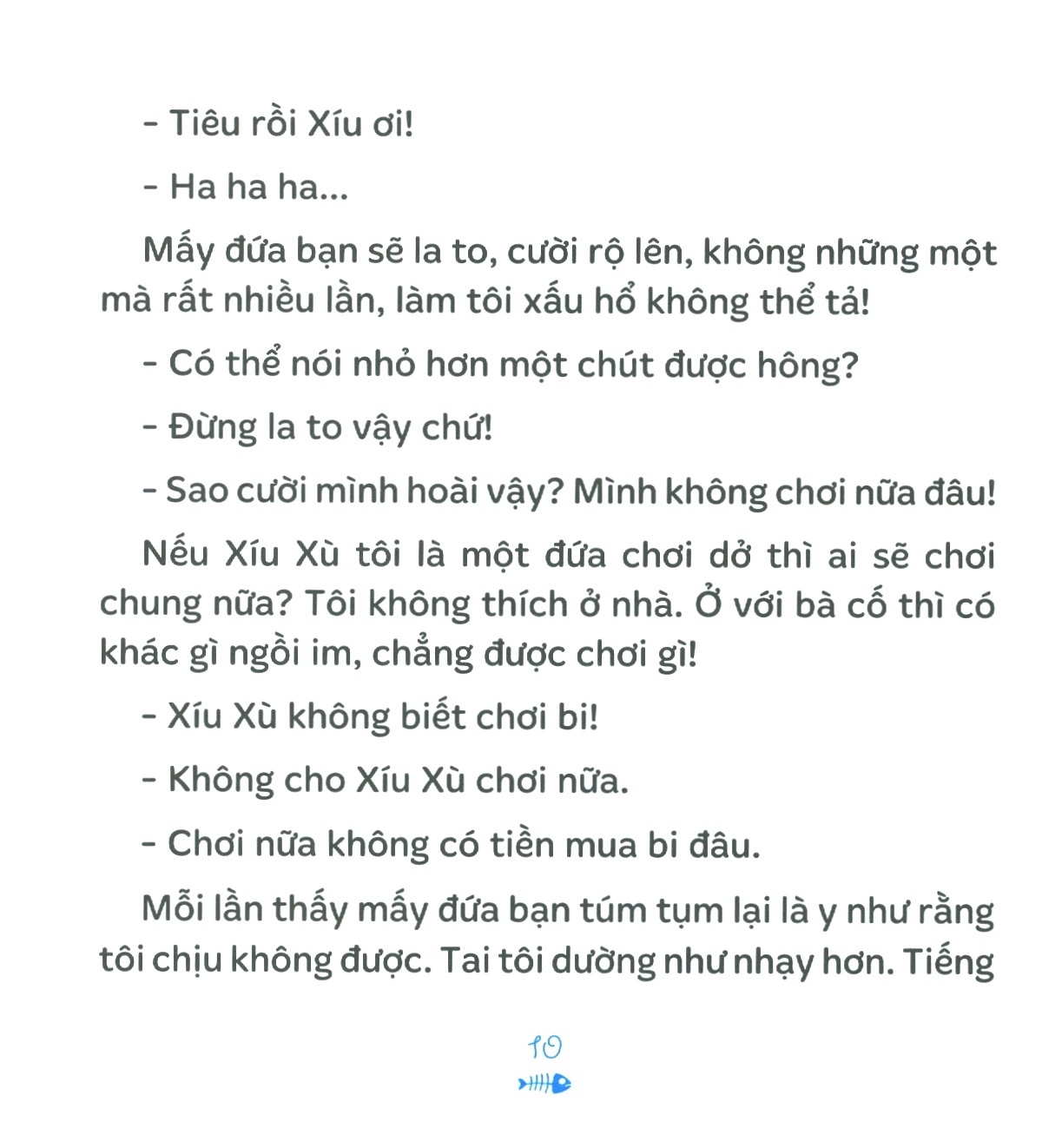 xương cá biết nói (dành cho trẻ 6-10 tuổi)
