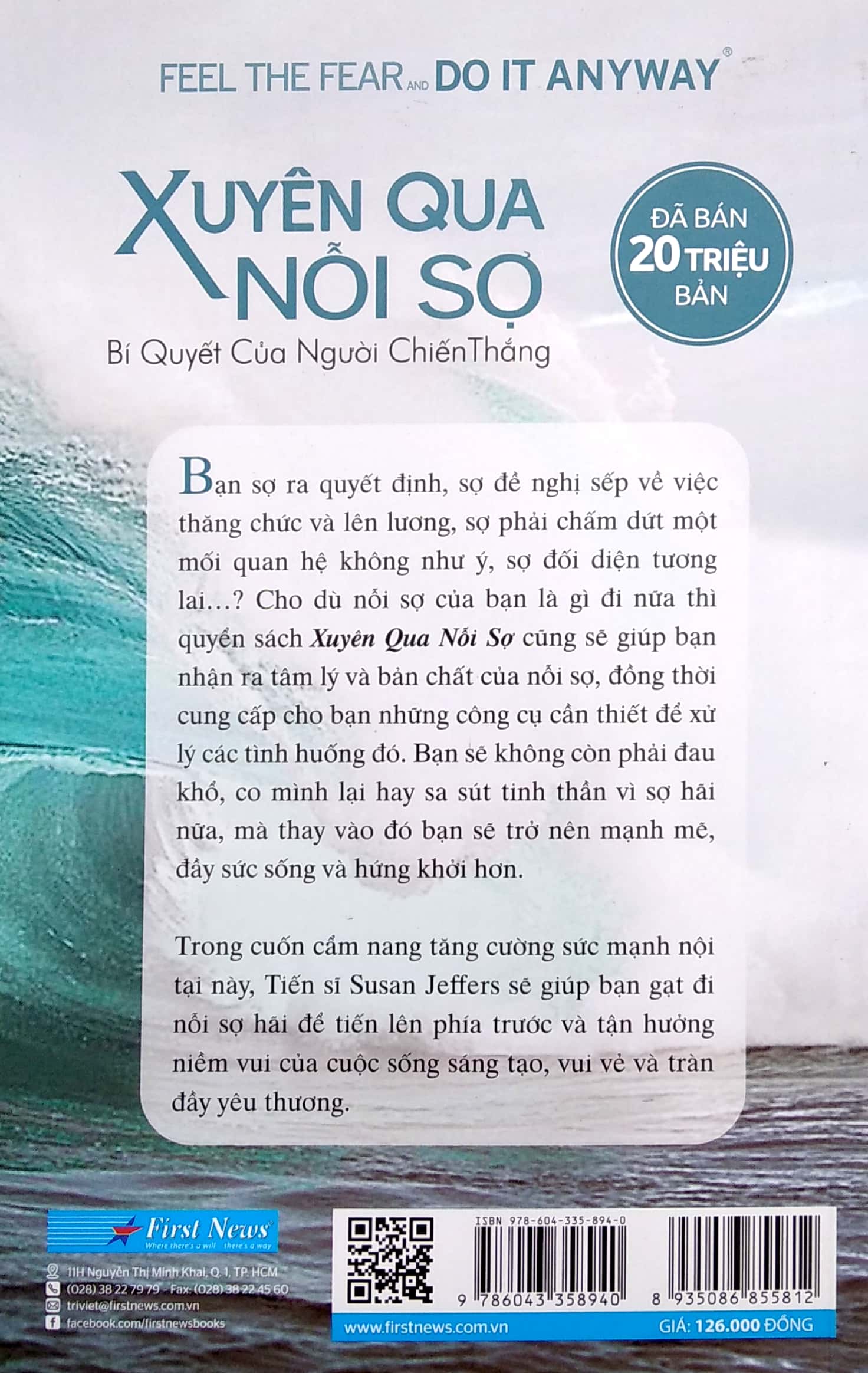 xuyên qua nỗi sợ - feel the fear and do it anyway (tái bản 2022)