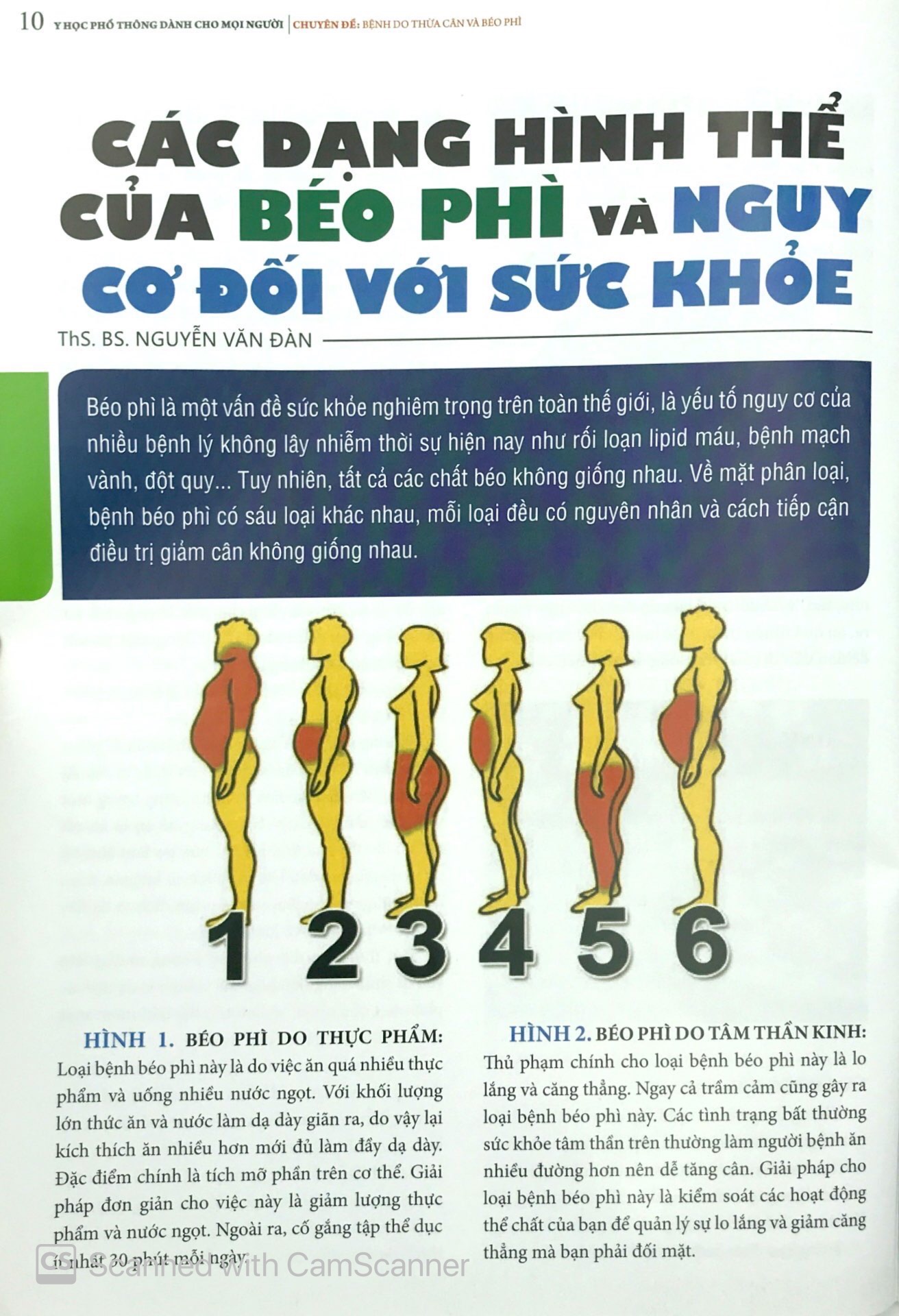 y học phổ thông dành cho mọi người - chuyên đề: bệnh do thừa cân và béo phì