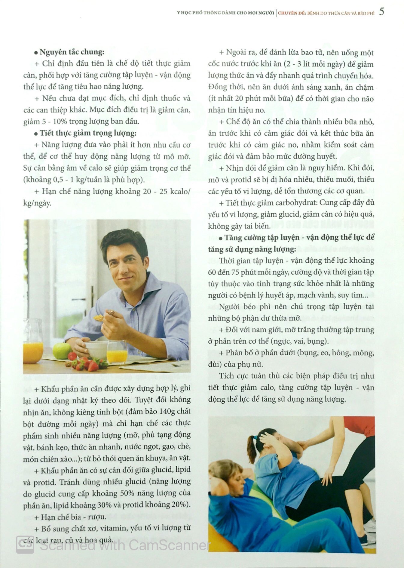 y học phổ thông dành cho mọi người - chuyên đề: bệnh do thừa cân và béo phì