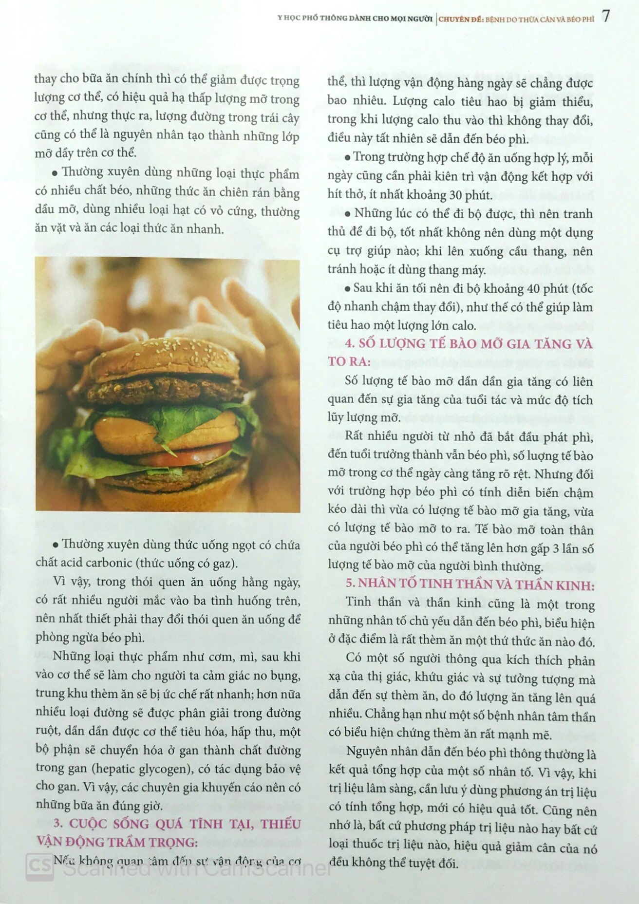 y học phổ thông dành cho mọi người - chuyên đề: bệnh do thừa cân và béo phì