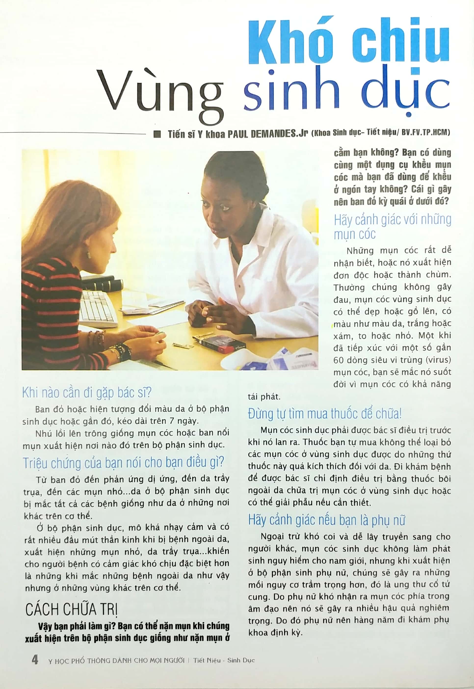 y học phổ thông dành cho mọi người - chuyên đề: bệnh tiết niệu sinh dục