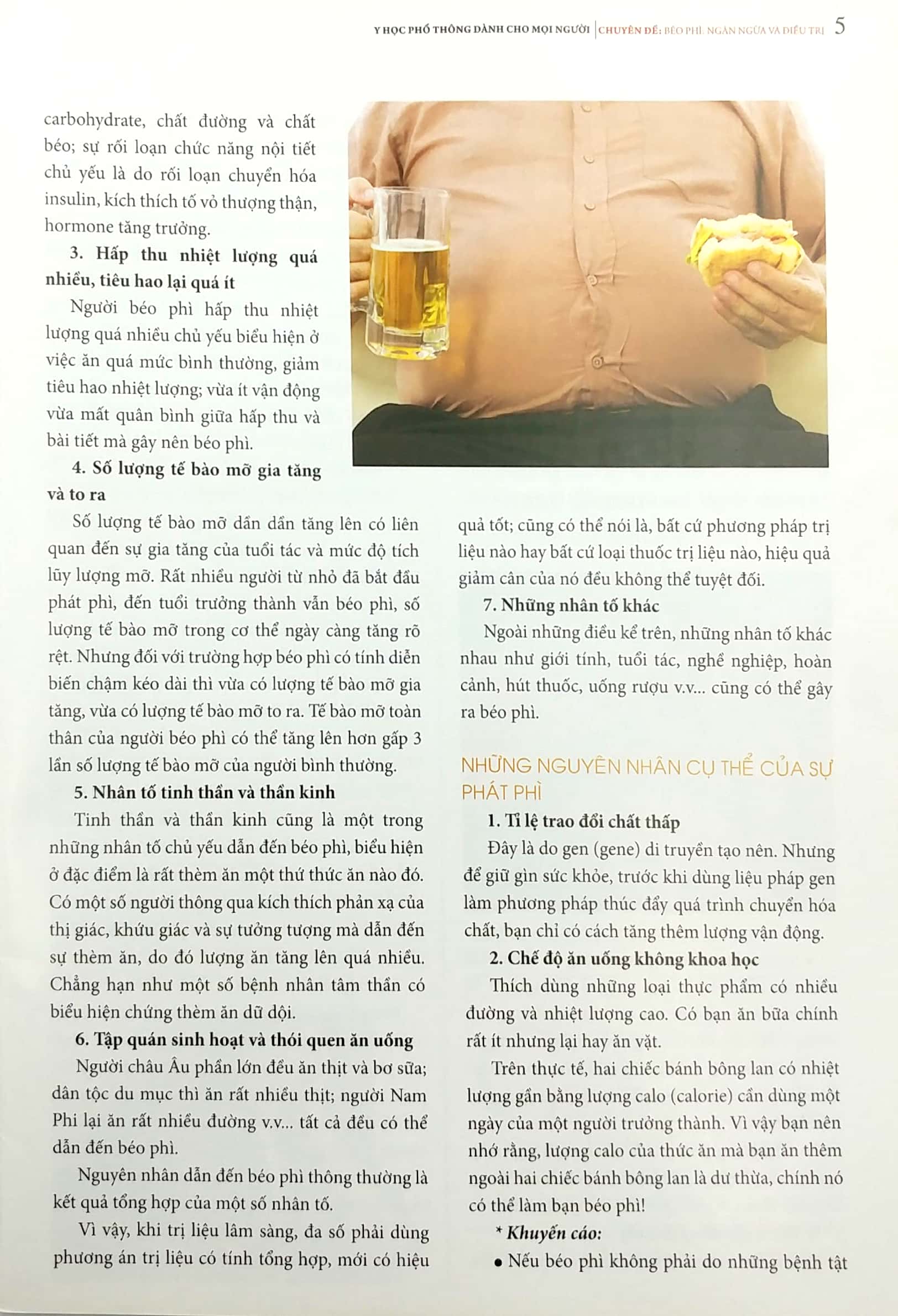 y học phổ thông dành cho mọi người - chuyên đề: béo phì - ngăn ngừa và điều trị