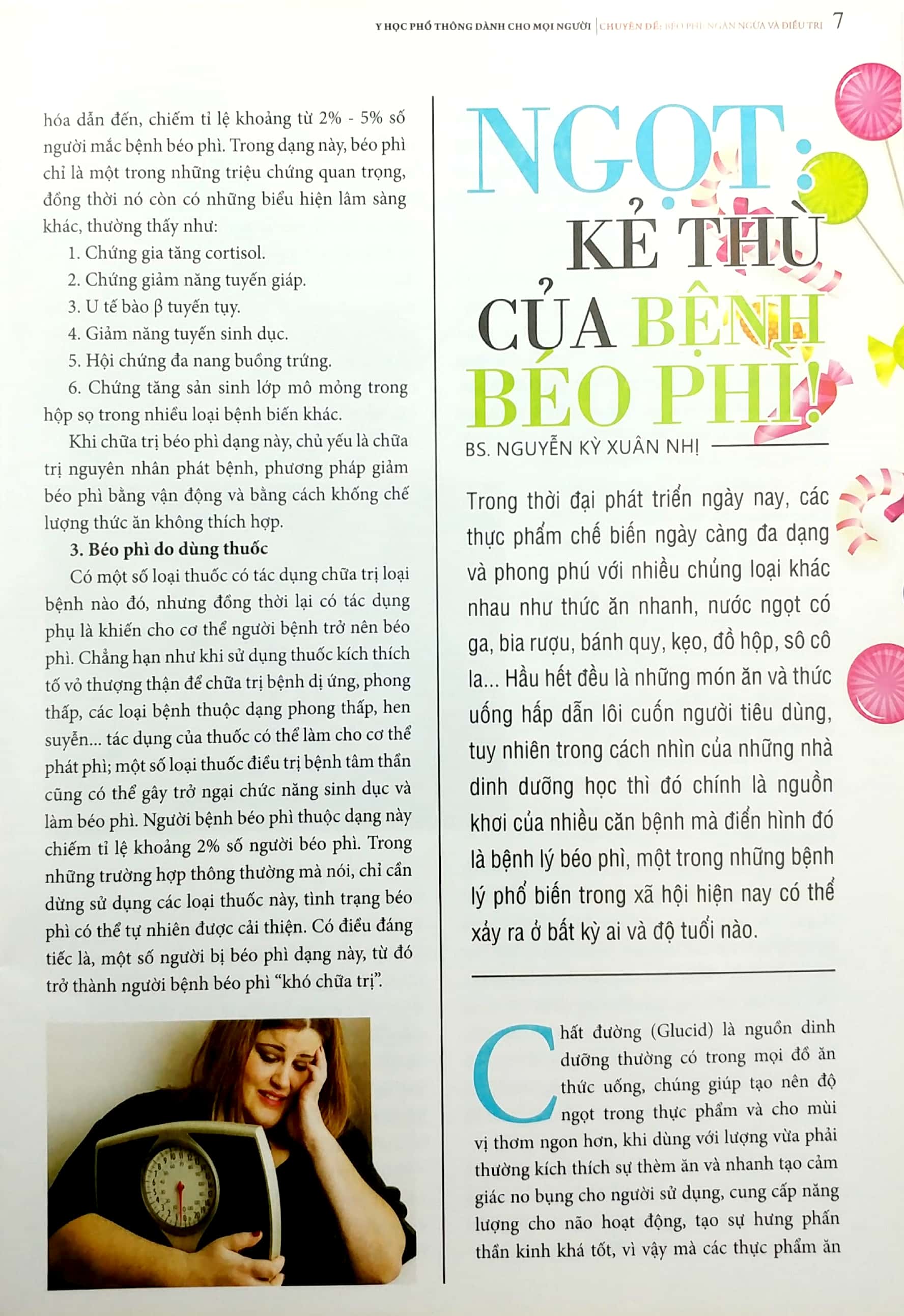 y học phổ thông dành cho mọi người - chuyên đề: béo phì - ngăn ngừa và điều trị