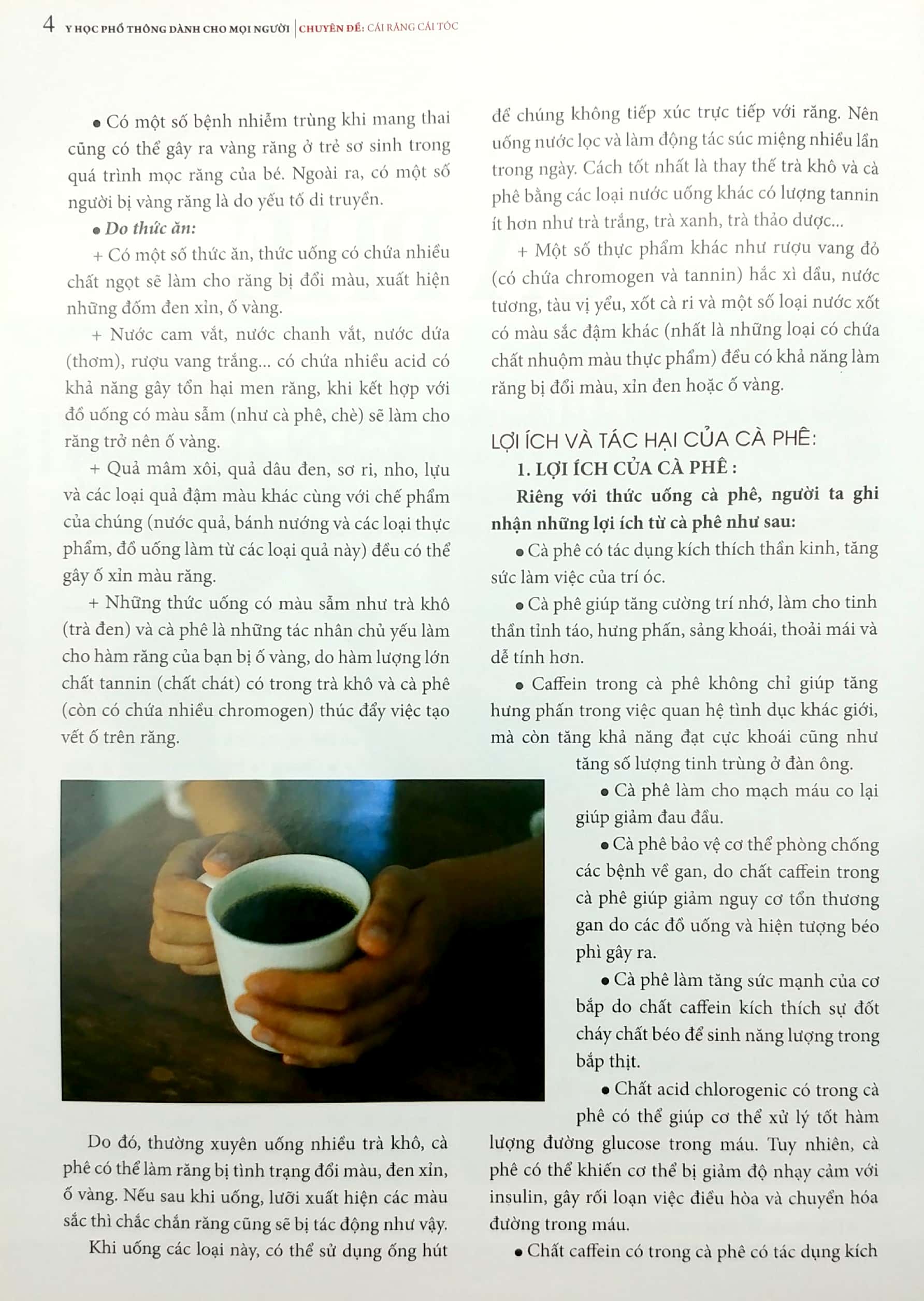 y học phổ thông dành cho mọi người - chuyên đề: cái răng cái tóc...