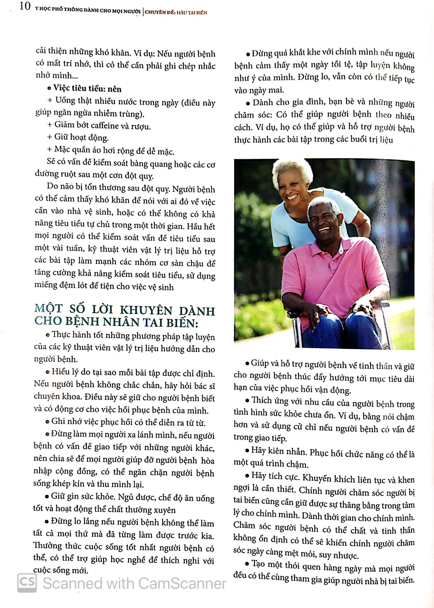 y học phổ thông dành cho mọi người - chuyên đề: hậu tai biến