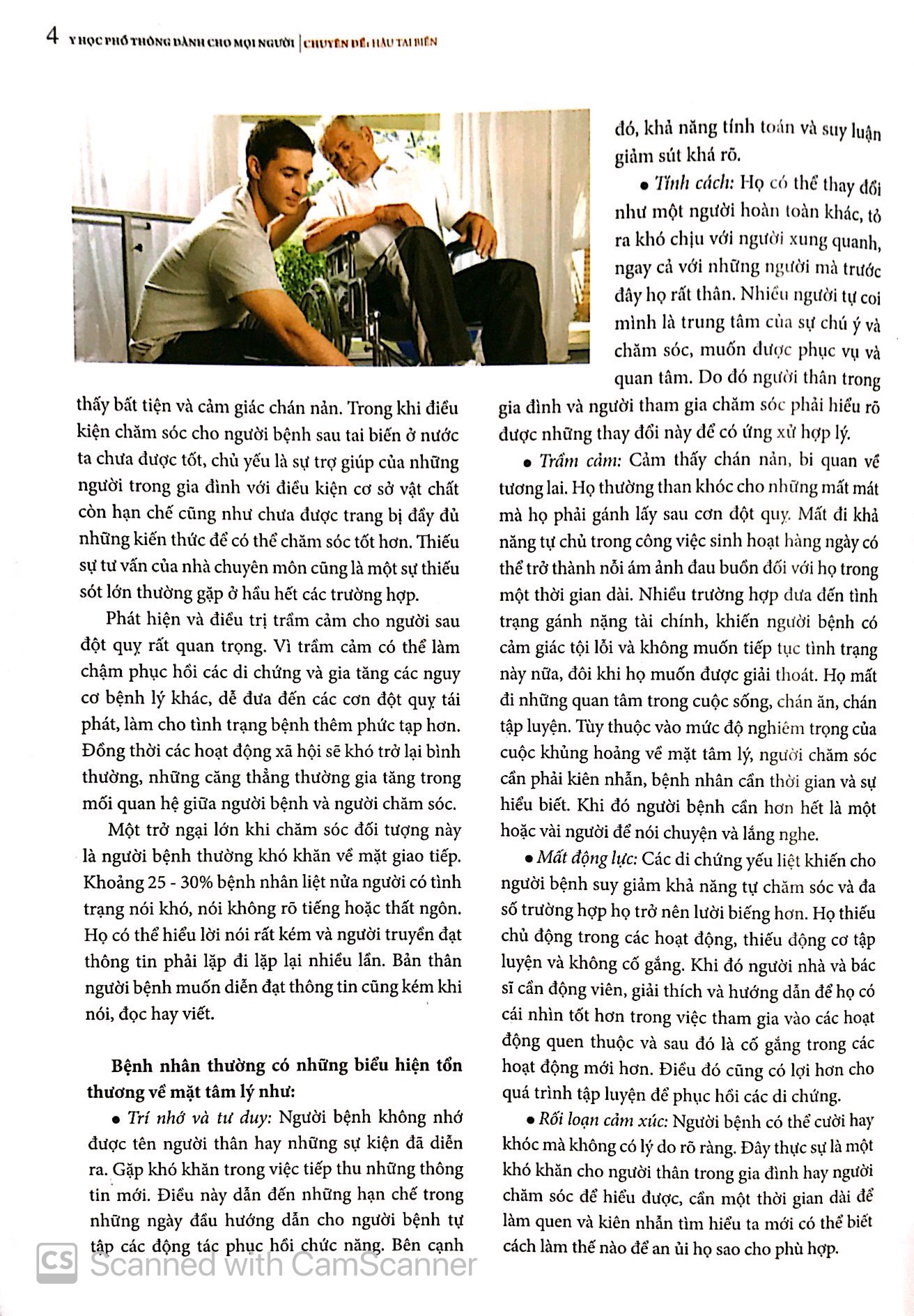 y học phổ thông dành cho mọi người - chuyên đề: hậu tai biến