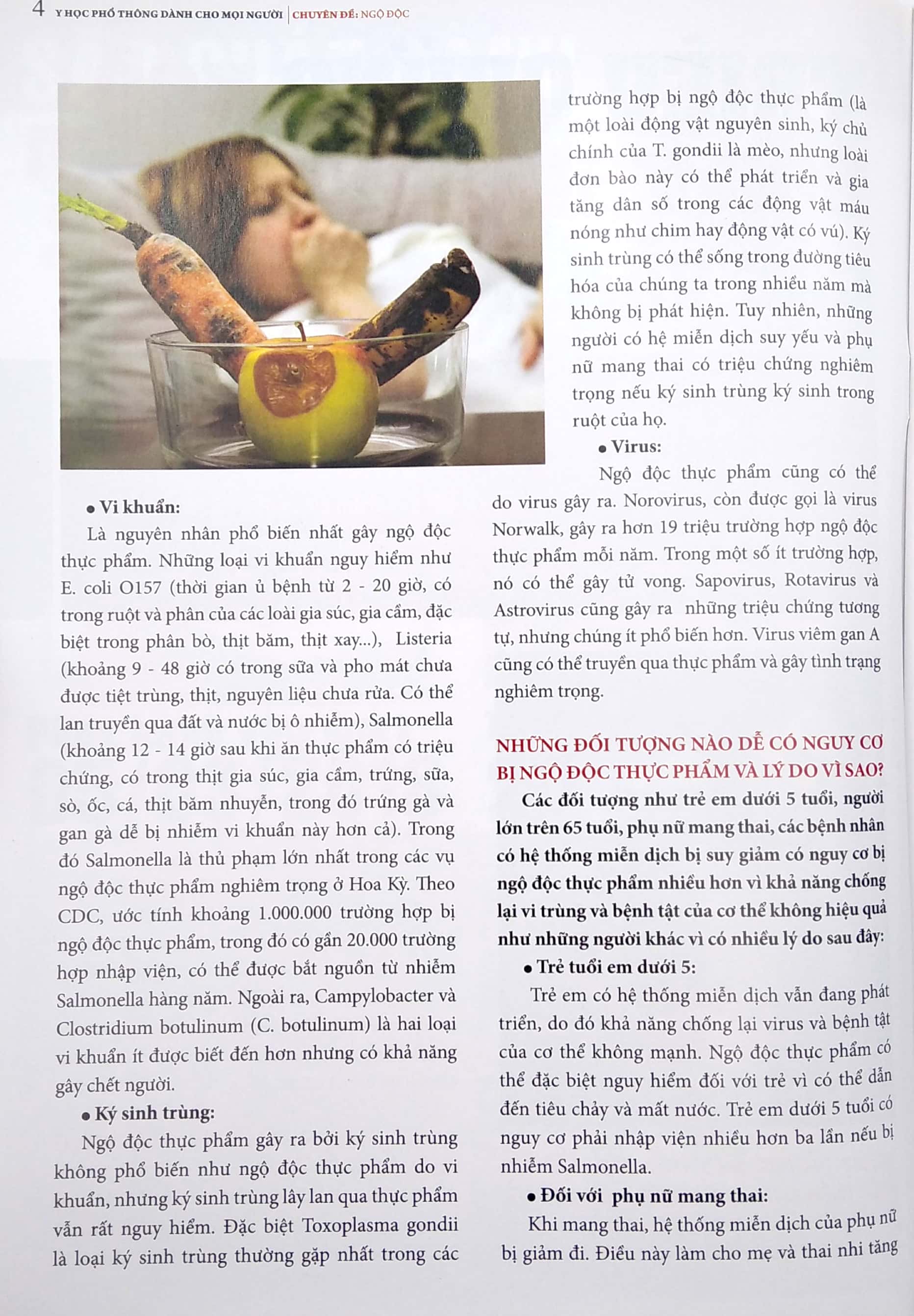 y học phổ thông dành cho mọi người - chuyên đề: ngộ độc