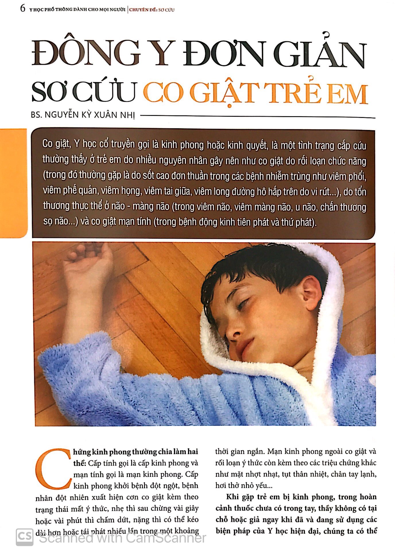 y học phổ thông dành cho mọi người - chuyên đề: sơ cứu