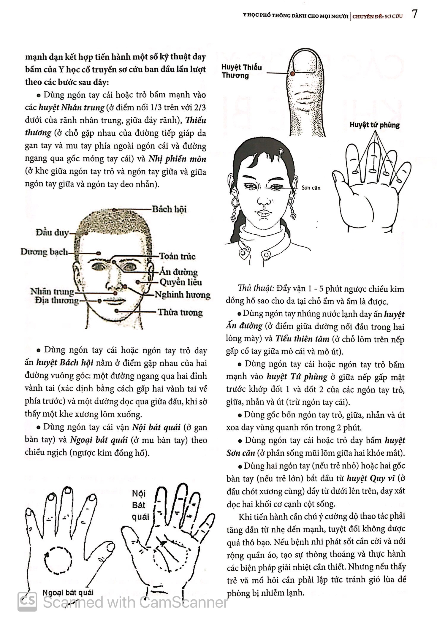 y học phổ thông dành cho mọi người - chuyên đề: sơ cứu