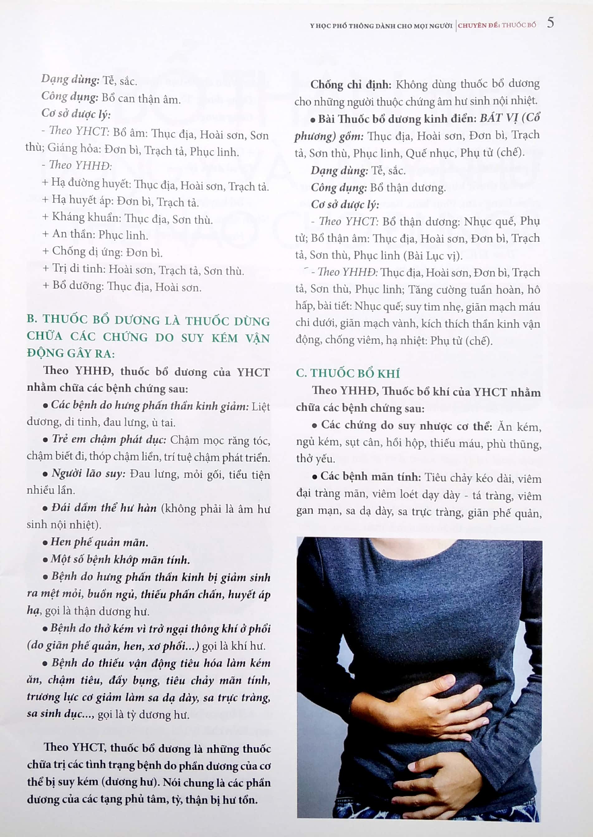 y học phổ thông dành cho mọi người - chuyên đề: thuốc bổ