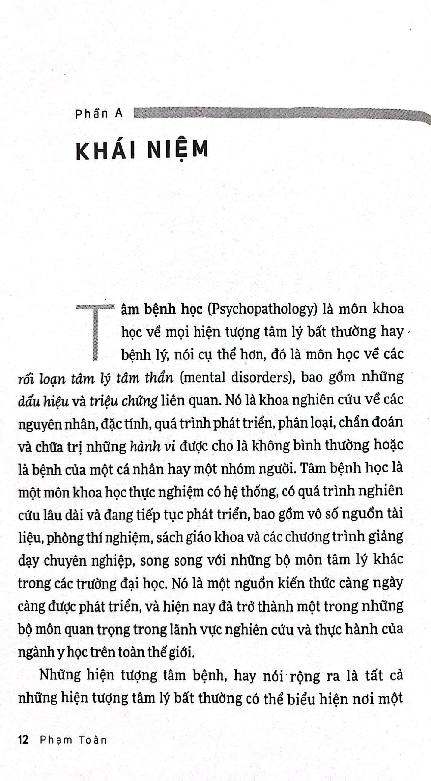 y học sức khỏe - tâm bệnh học