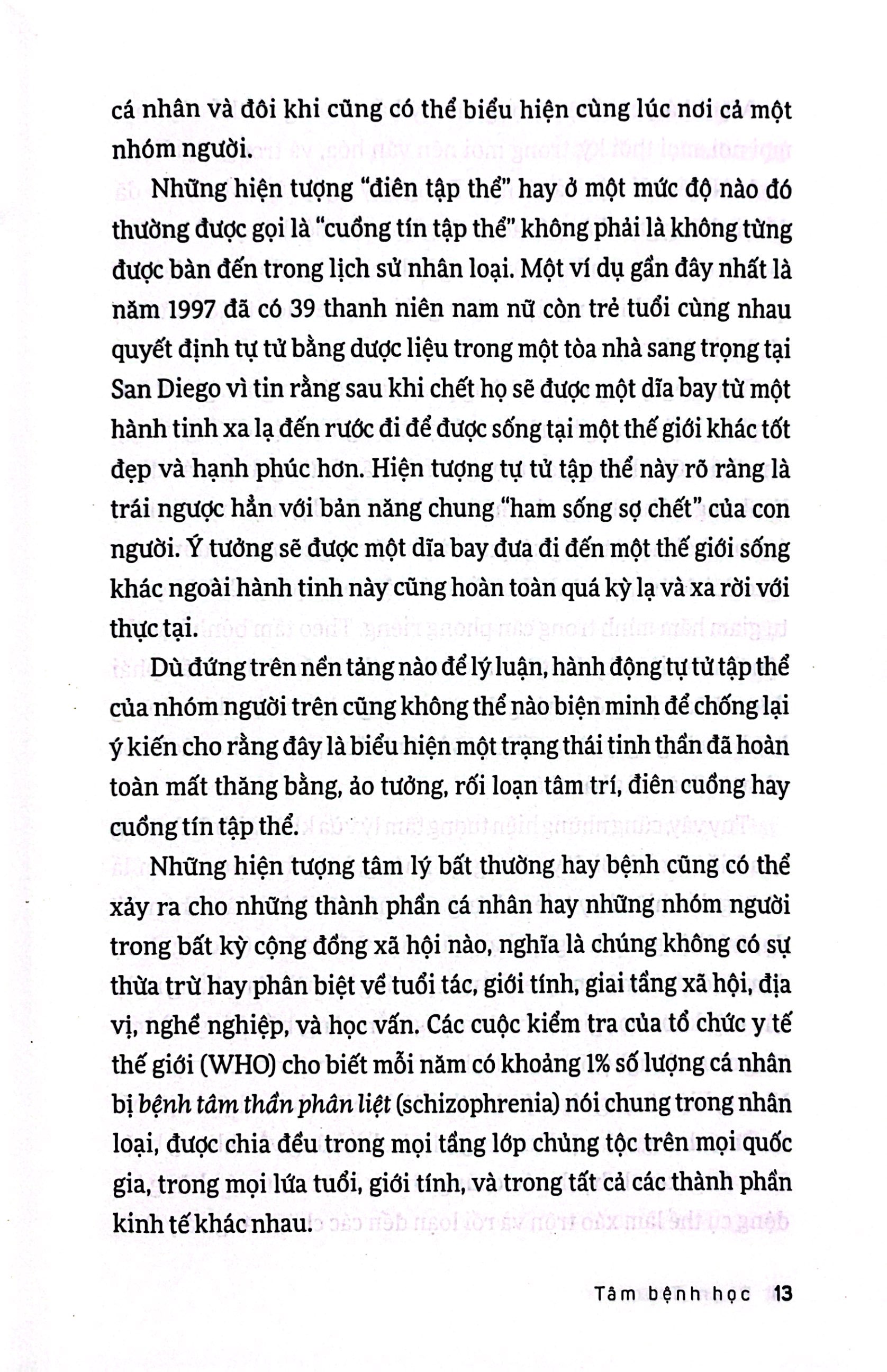 y học sức khỏe - tâm bệnh học