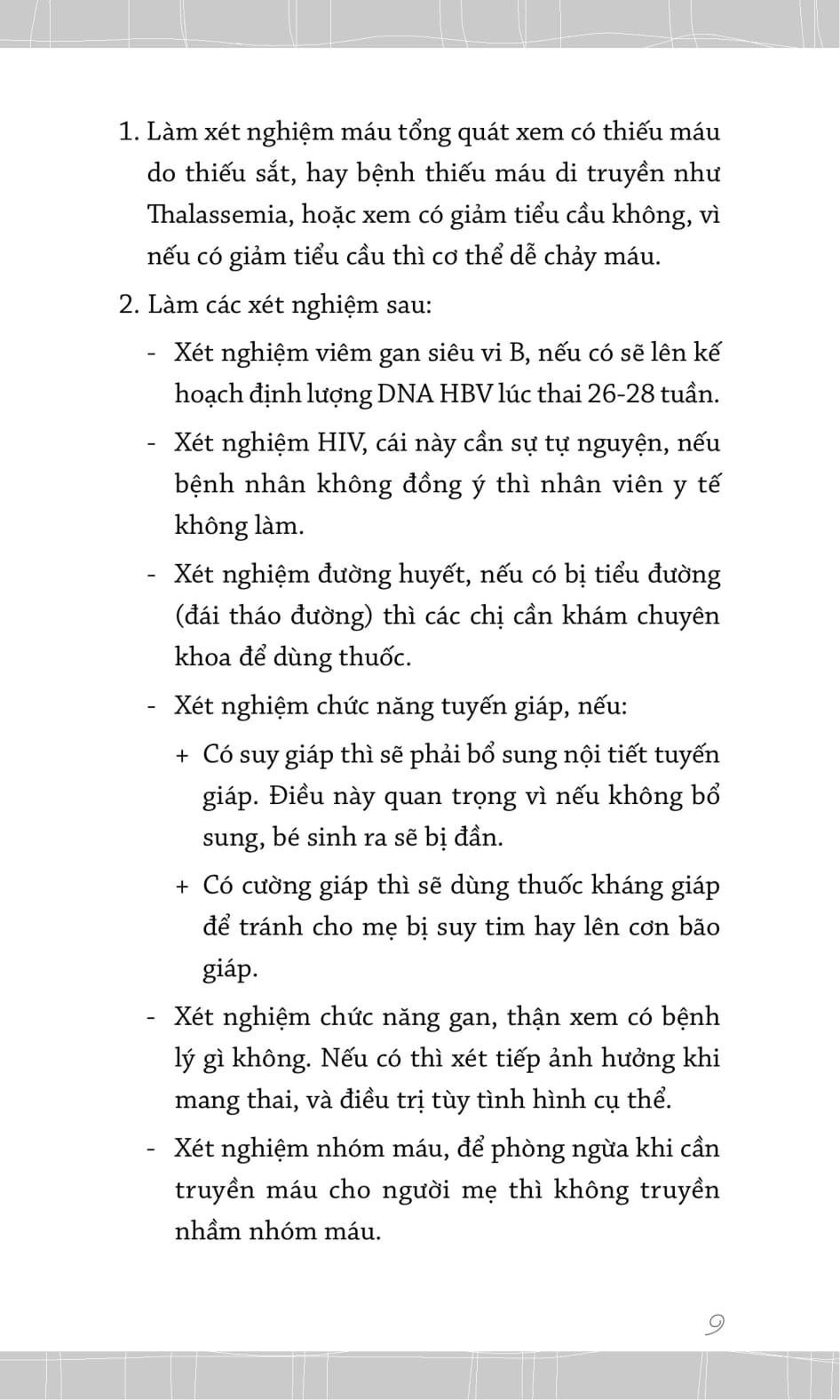 y học sức khỏe - thai kỳ khỏe mạnh - vượt cạn bình an