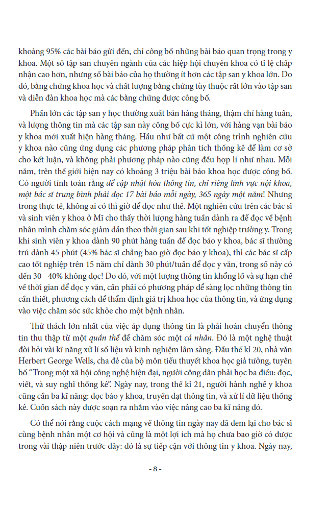 y học thực chứng (evidence - based medicine) (tái bản 2024)