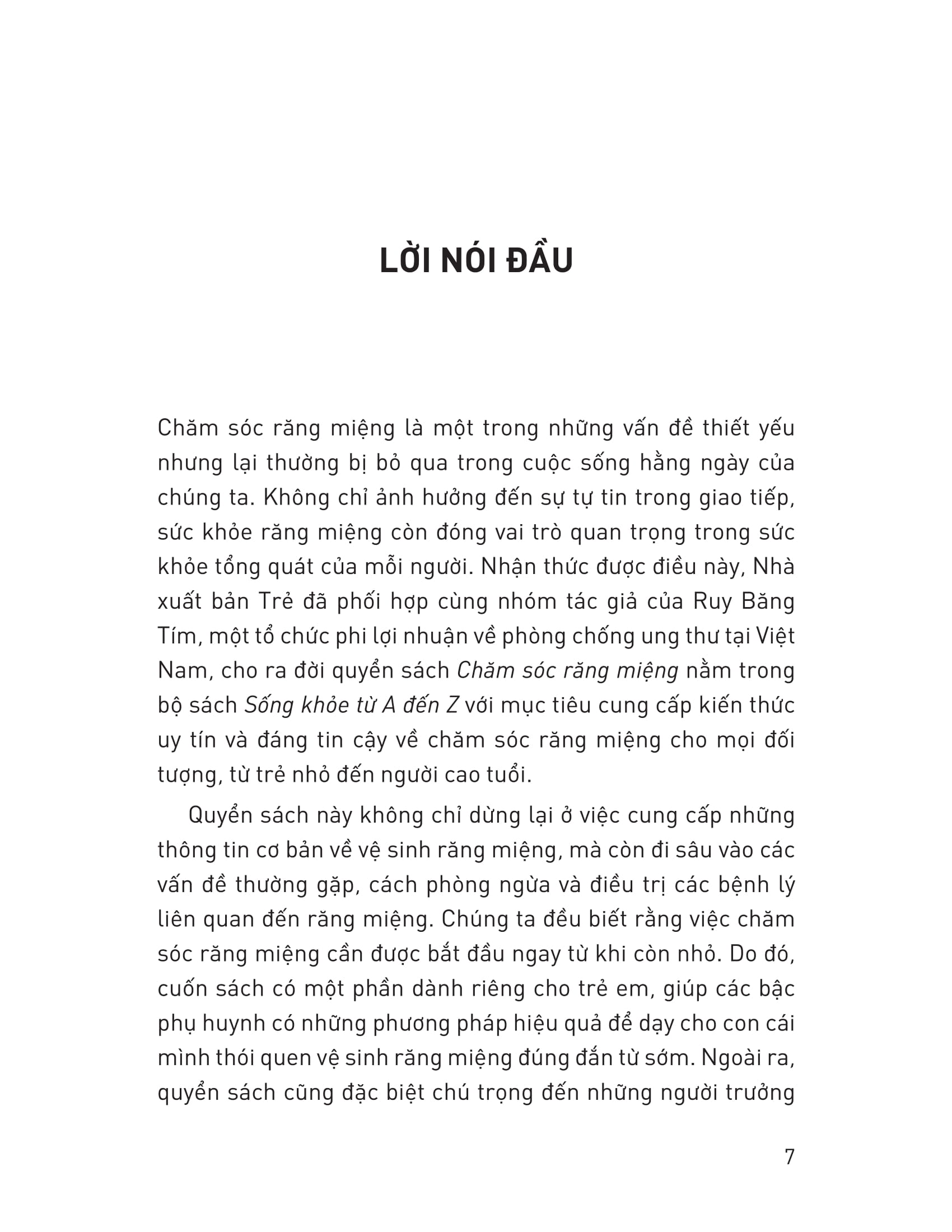 y học và sức khỏe - sống khỏe từ a đến z - chăm sóc răng miệng