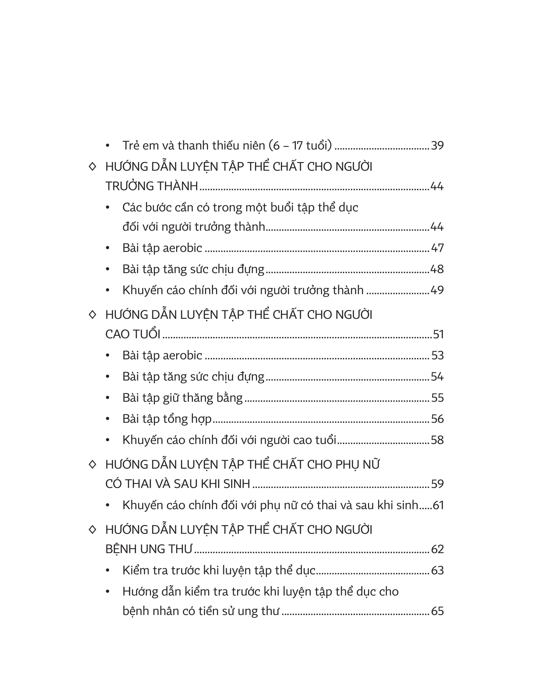 y học và sức khỏe - sống khỏe từ a đến z - luyện tập thể dục