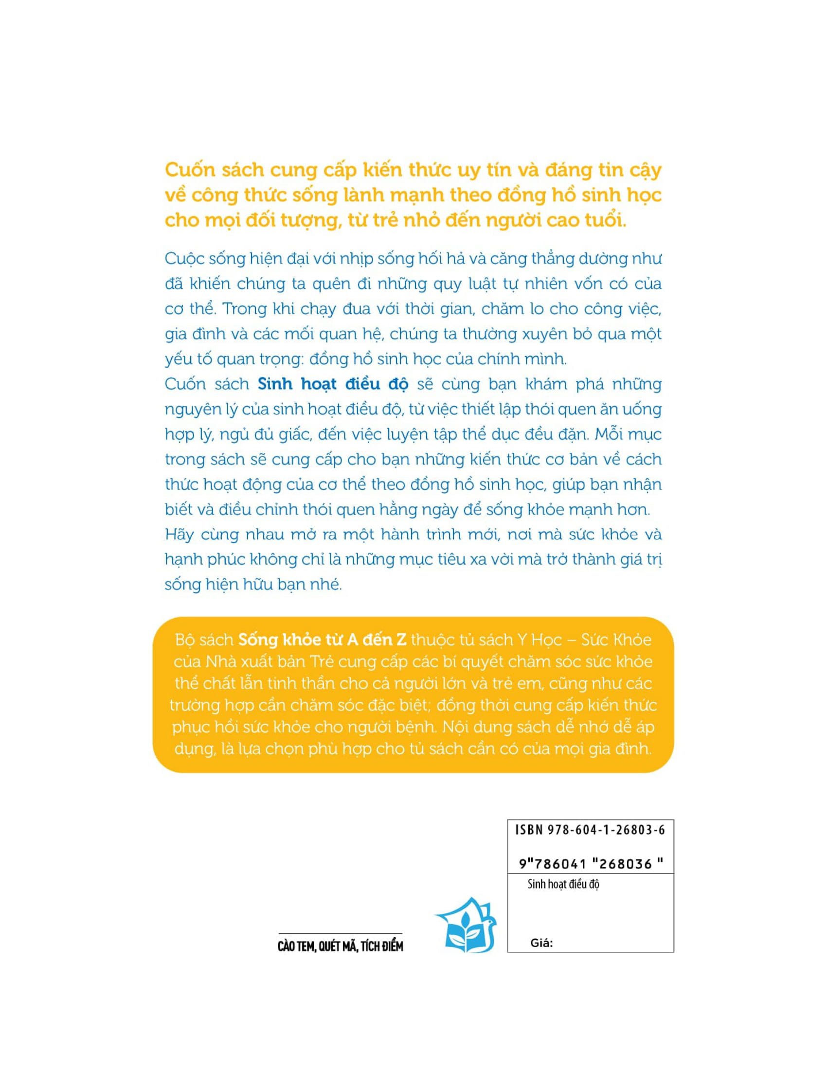 y học và sức khỏe - sống khỏe từ a đến z - sinh hoạt điều độ