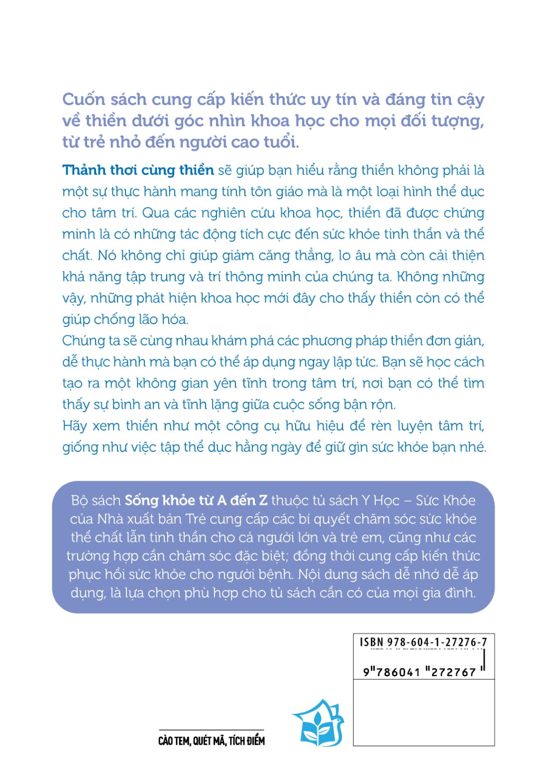 Y Hoc Va Suc Khoe - Song Khoe Tu A Den Z - Thanh Thoi Cung Thien