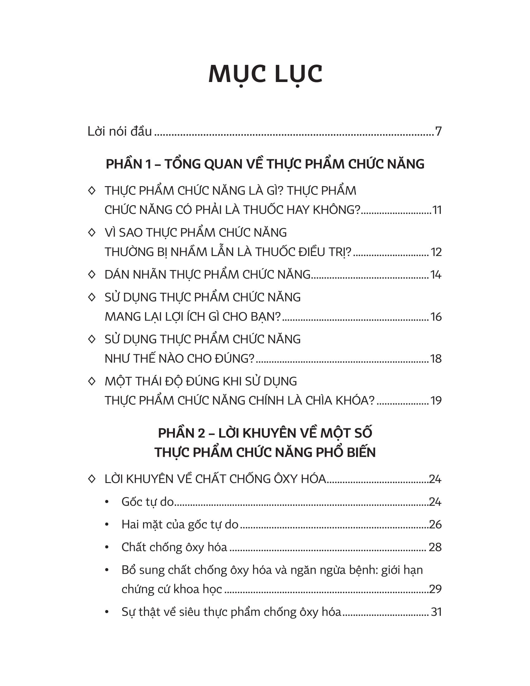 y học và sức khỏe - sống khỏe từ a đến z - thực phẩm chức năng