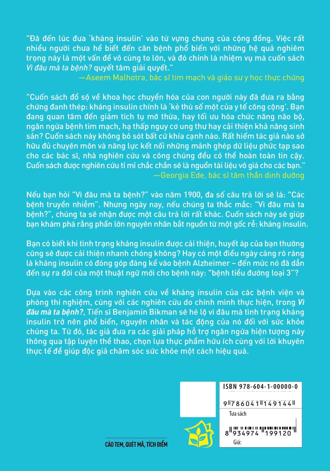 Y Học Và Sức Khỏe - Vì Đâu Mà Ta Bệnh? - Gốc Rễ Của Hầu Hết Các Bệnh Mãn Tính Và Cách Chống Lại Bệnh