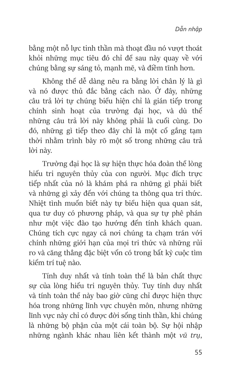 ý niệm đại học - the idea of the university