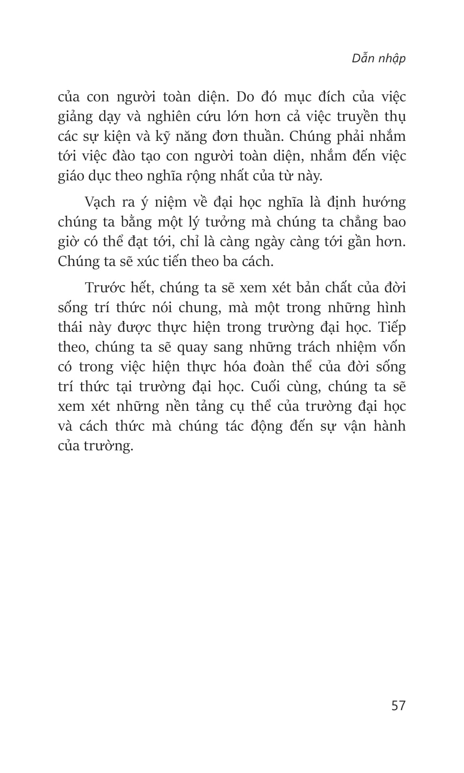 ý niệm đại học - the idea of the university