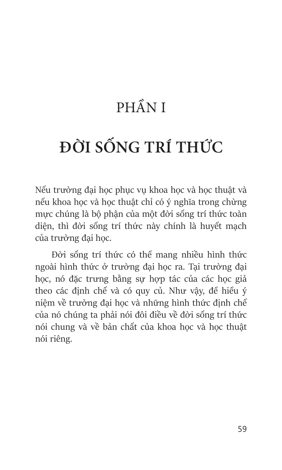 ý niệm đại học - the idea of the university