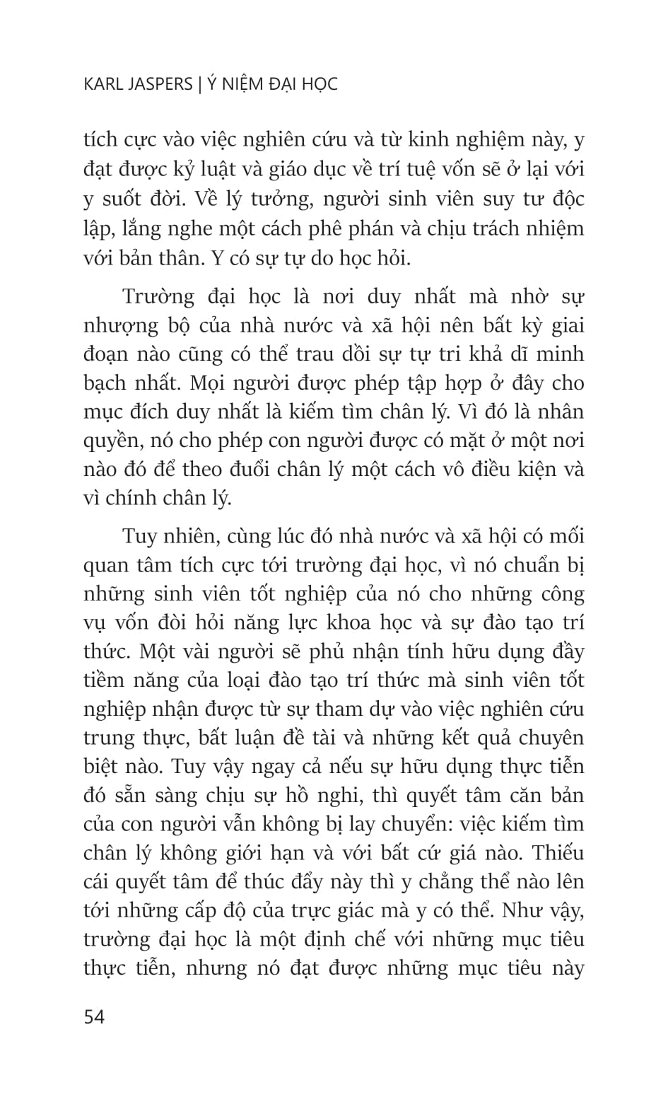 ý niệm đại học - the idea of the university