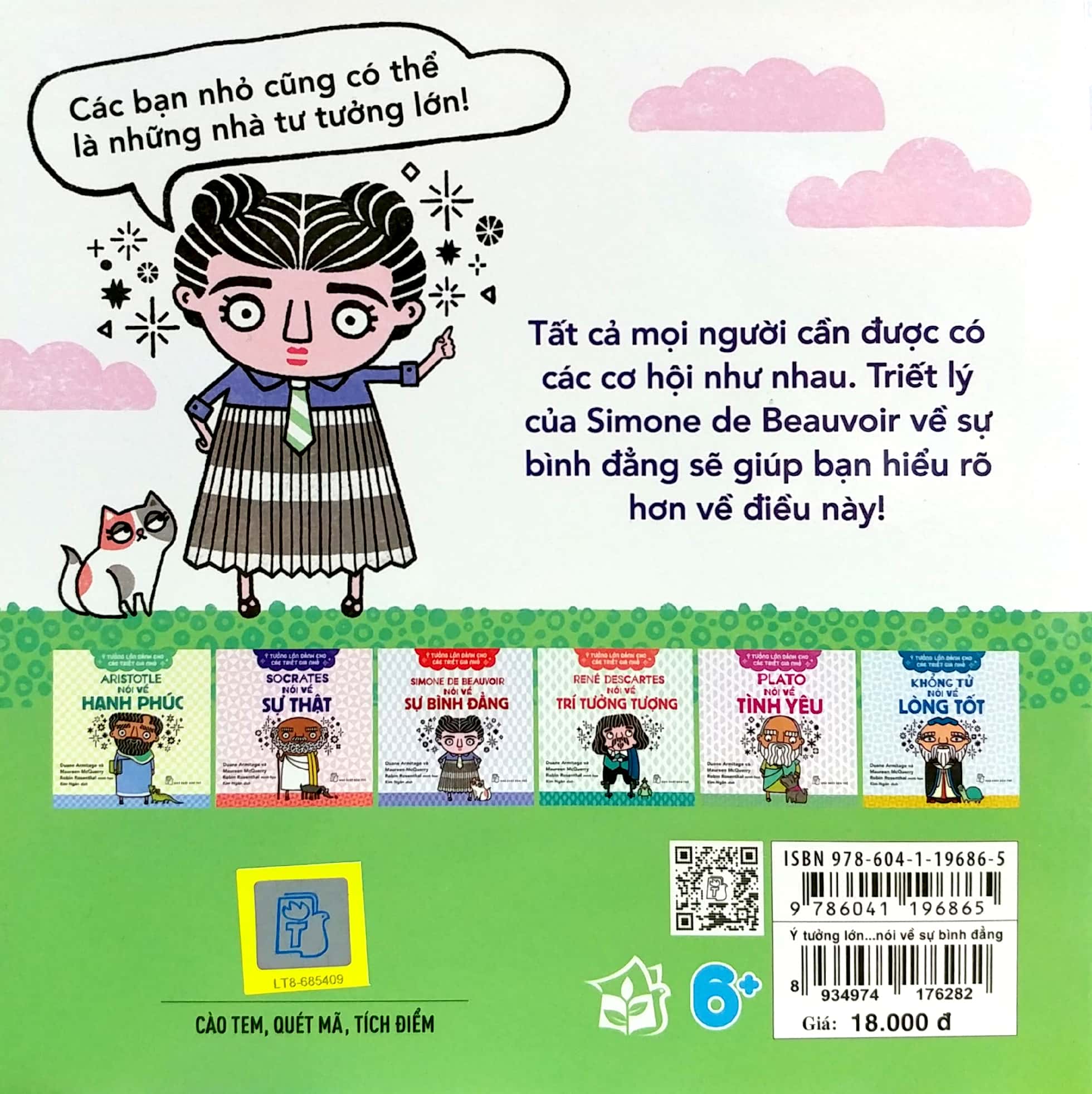 ý tưởng lớn dành cho các triết gia nhỏ - simone de beauvoir nói về sự bình đẳng