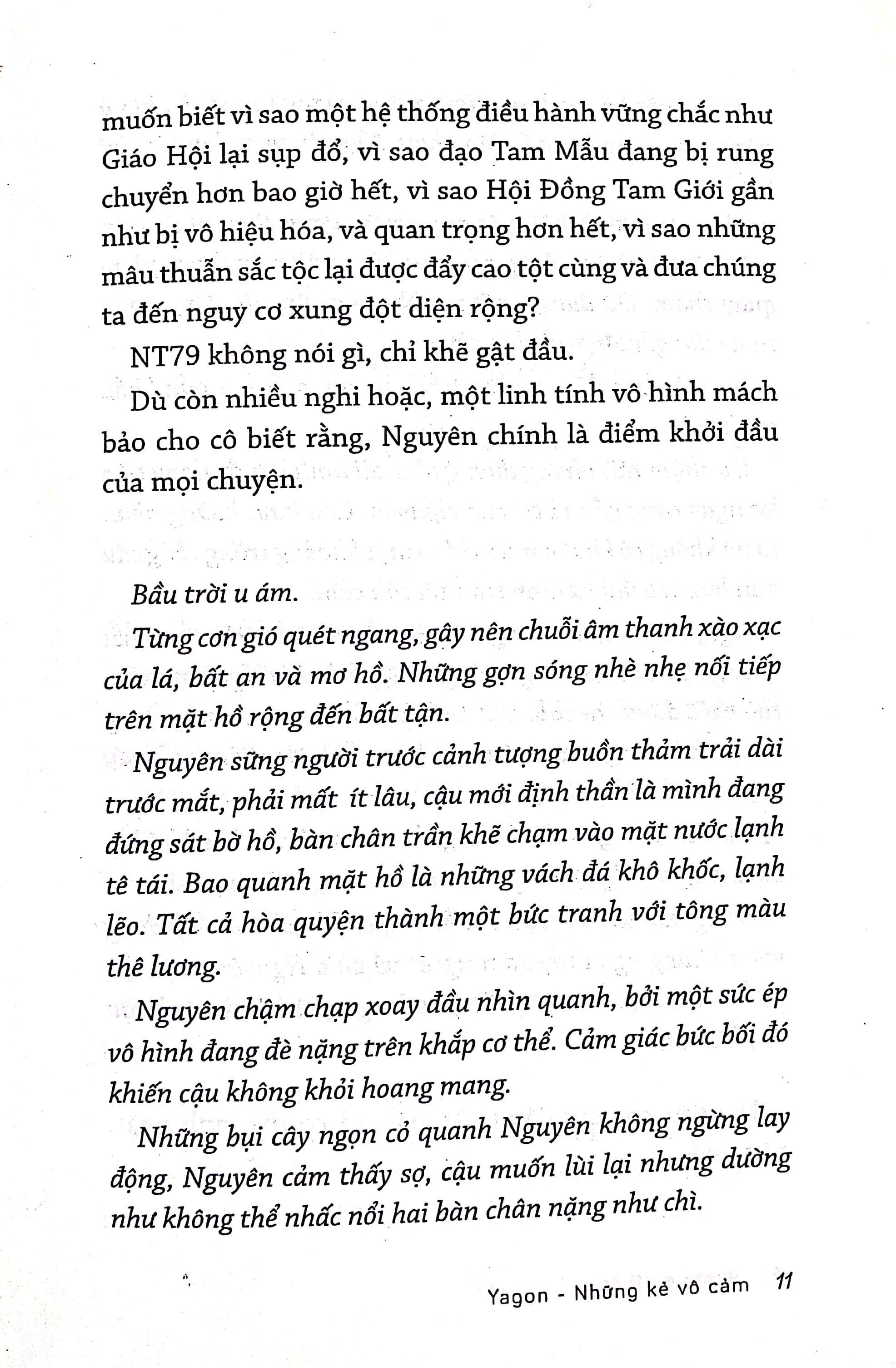yagon những kẻ vô cảm - văn học 20
