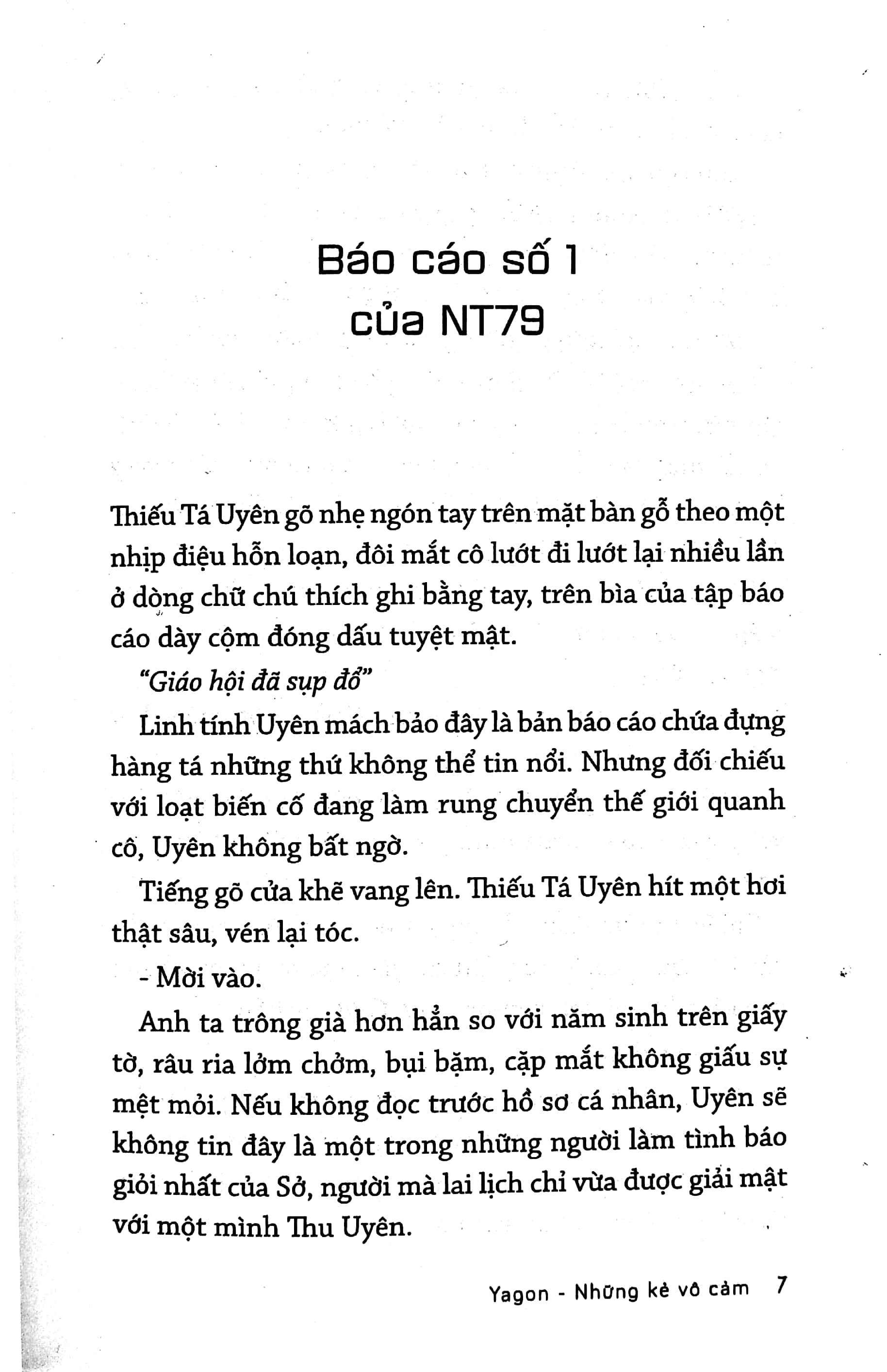 yagon những kẻ vô cảm - văn học 20