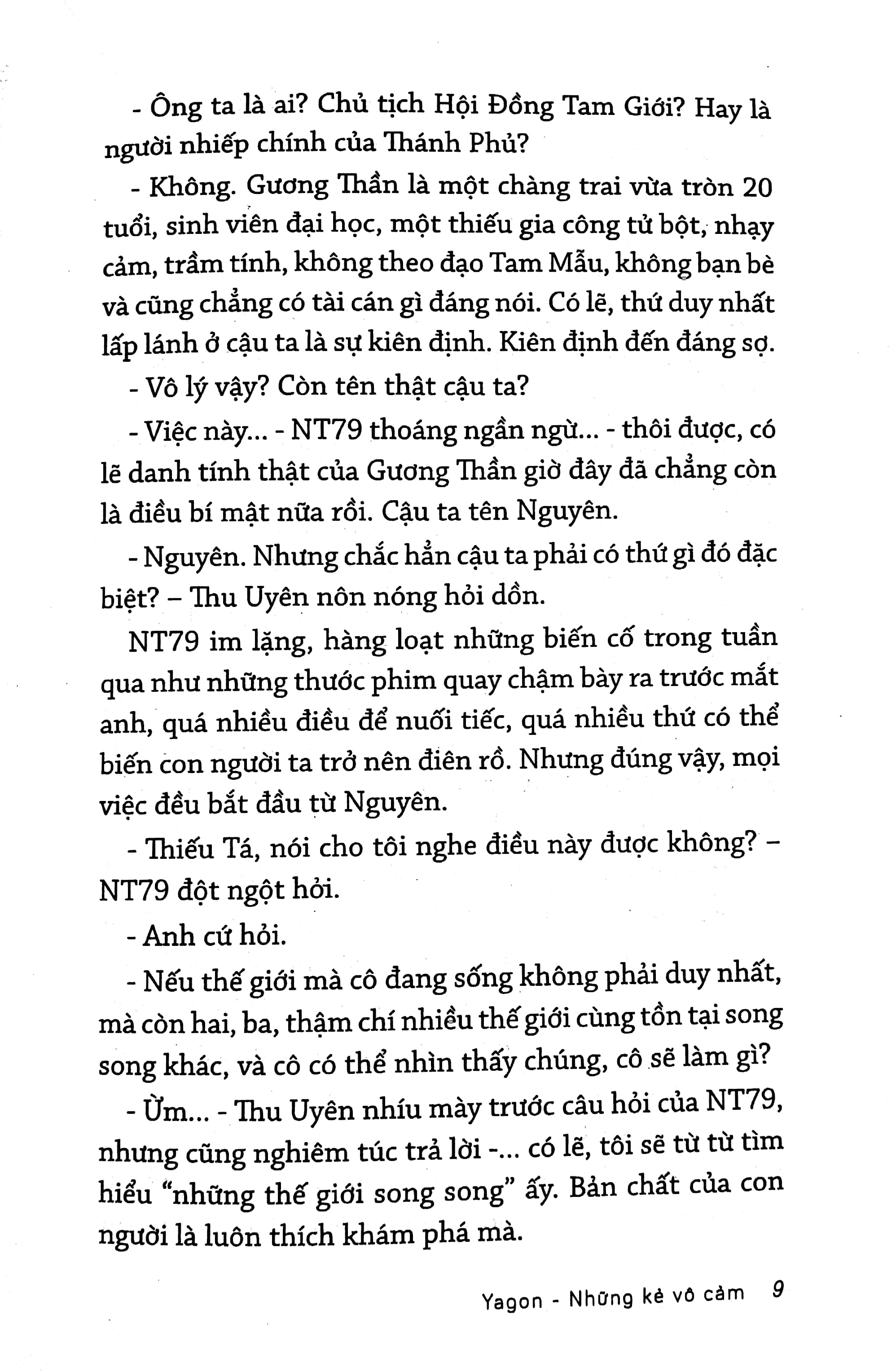 yagon những kẻ vô cảm - văn học 20