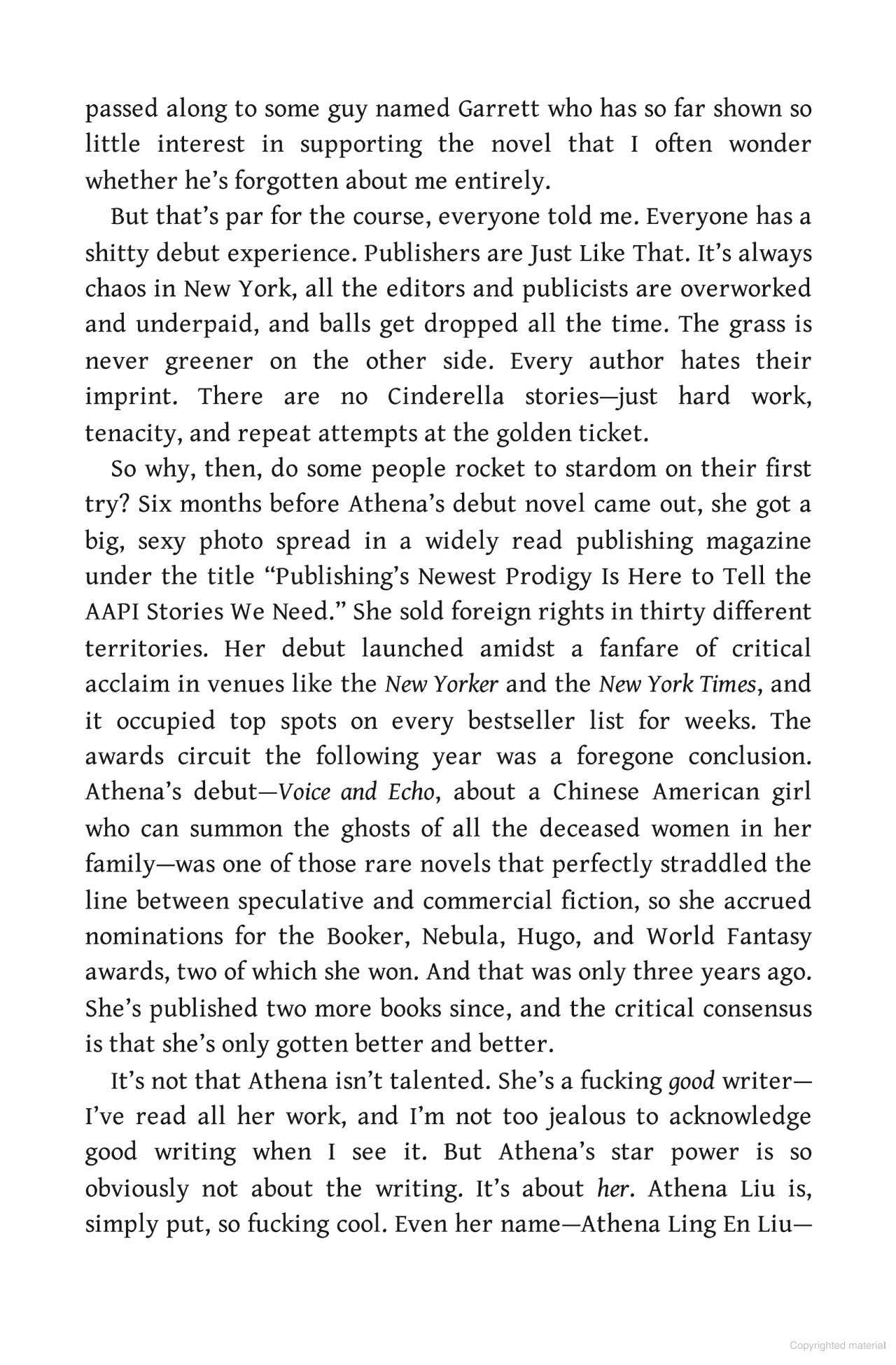 yellowface (international edition)