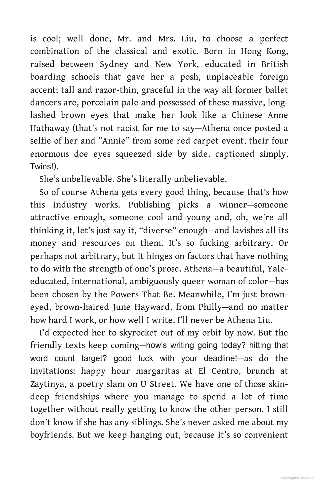 yellowface (international edition)