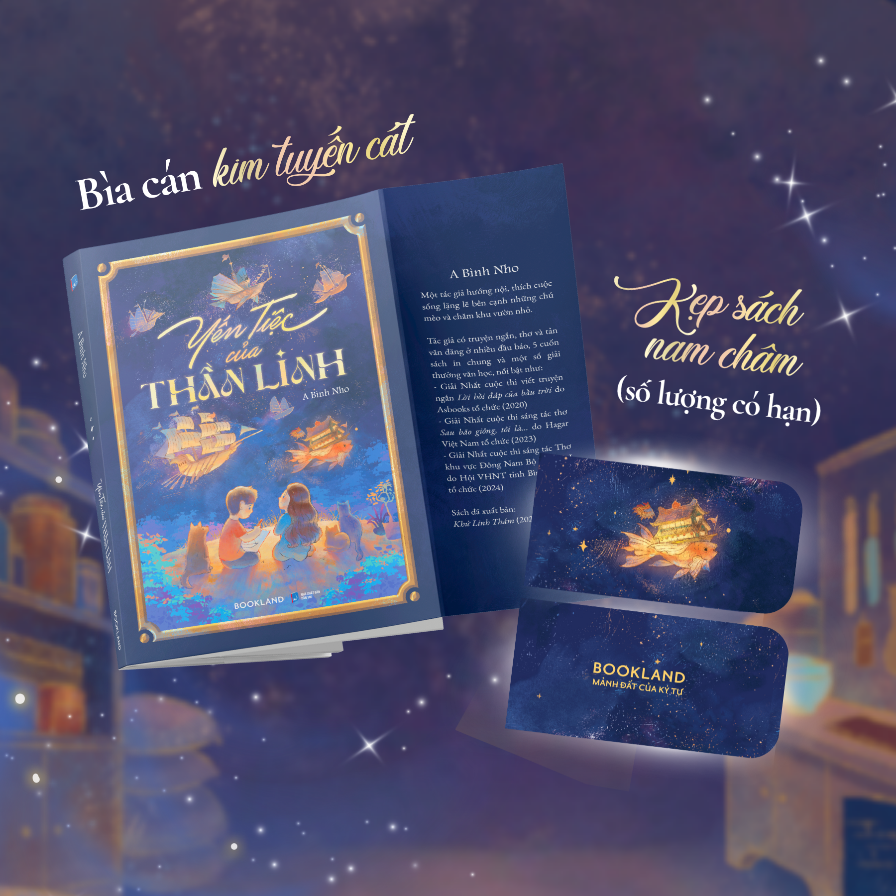 Yen Tiec Cua Than Linh - Ban Dac Biet - Tang Kem Bookmark Nam Cham