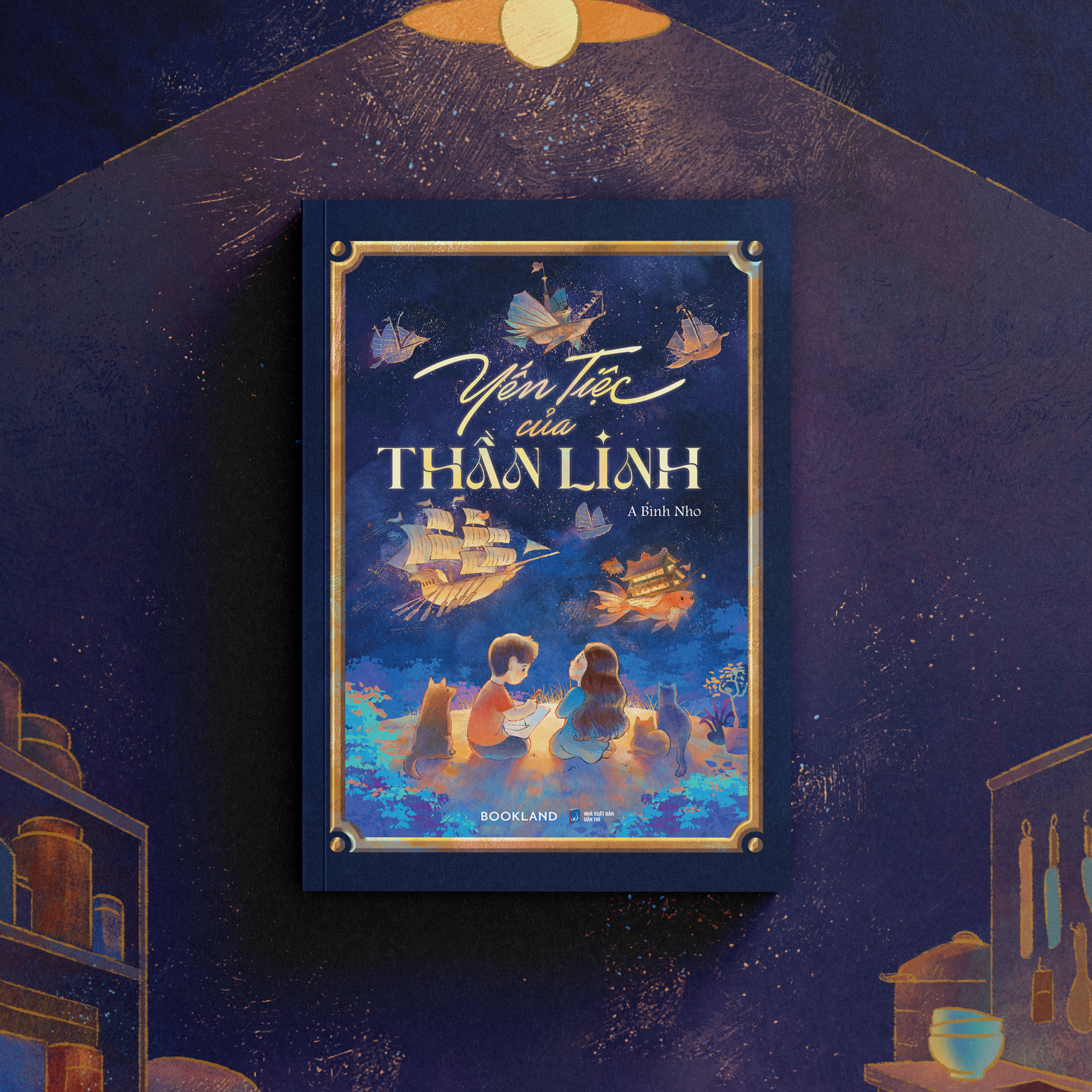 Yen Tiec Cua Than Linh - Ban Dac Biet - Tang Kem Bookmark Nam Cham