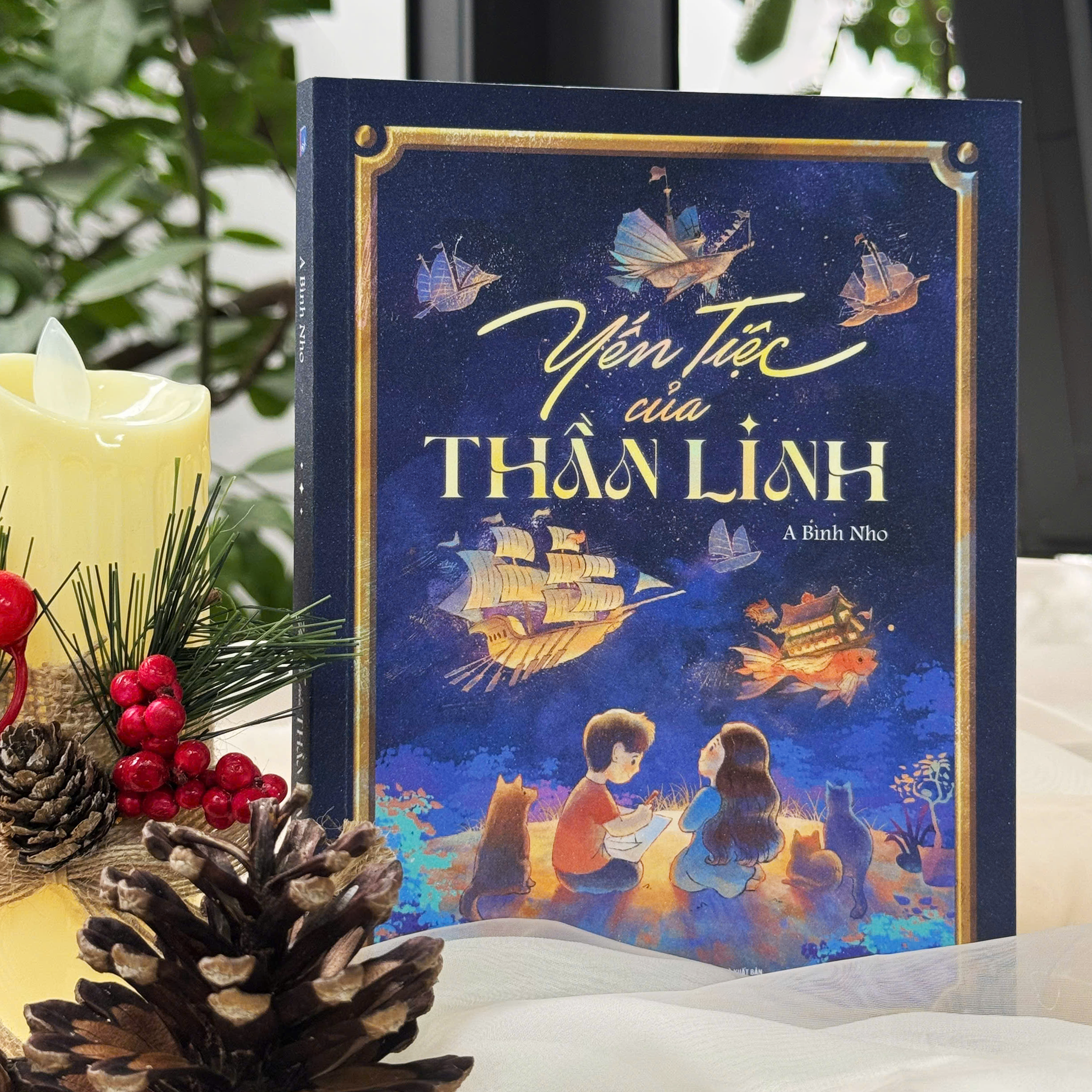 Yen Tiec Cua Than Linh - Ban Dac Biet - Tang Kem Bookmark Nam Cham