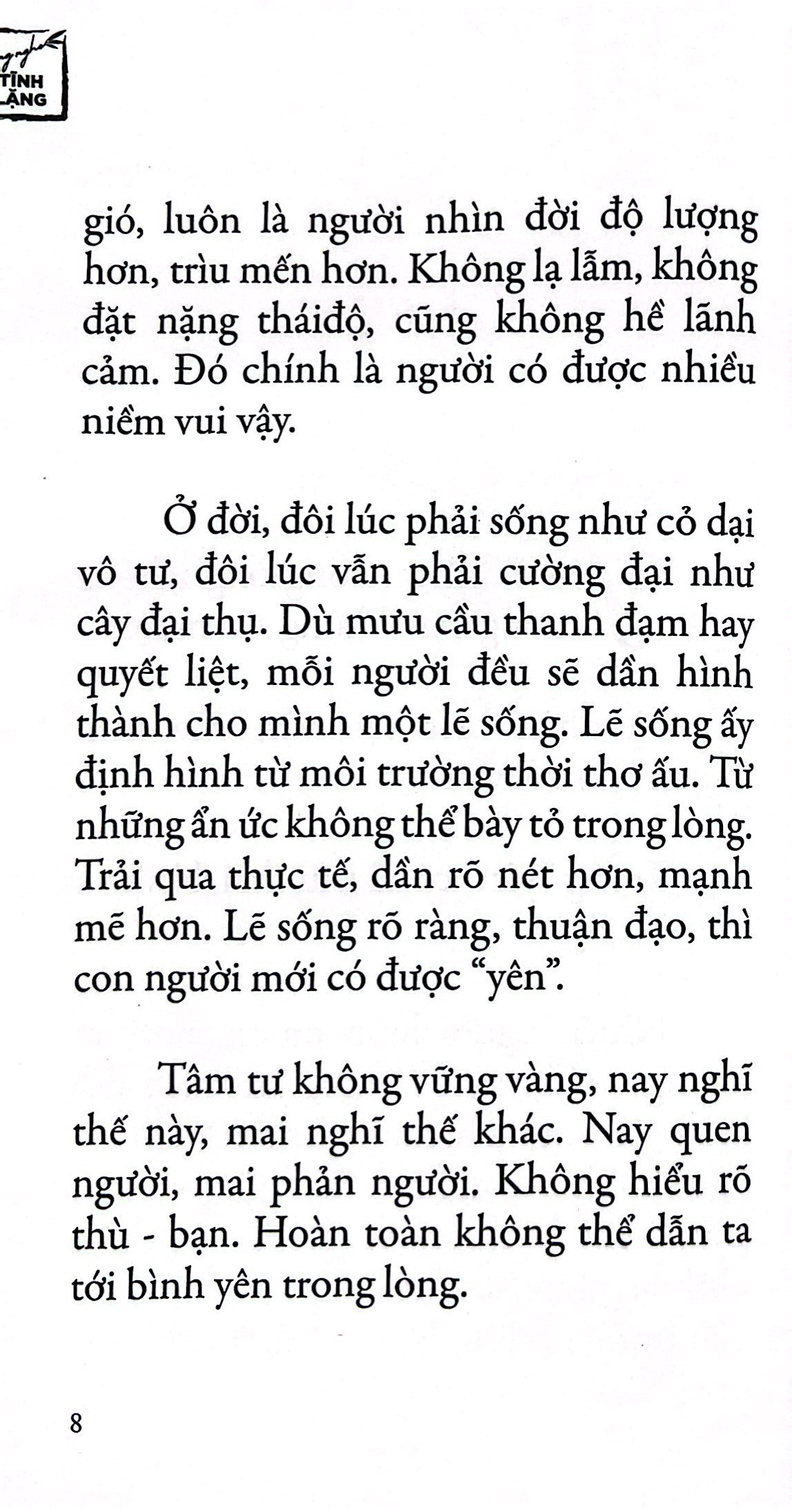 yên từng hơi thở