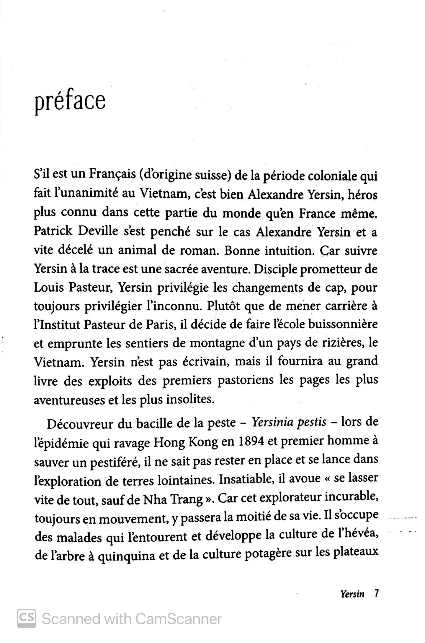 yersin - peste & choléra