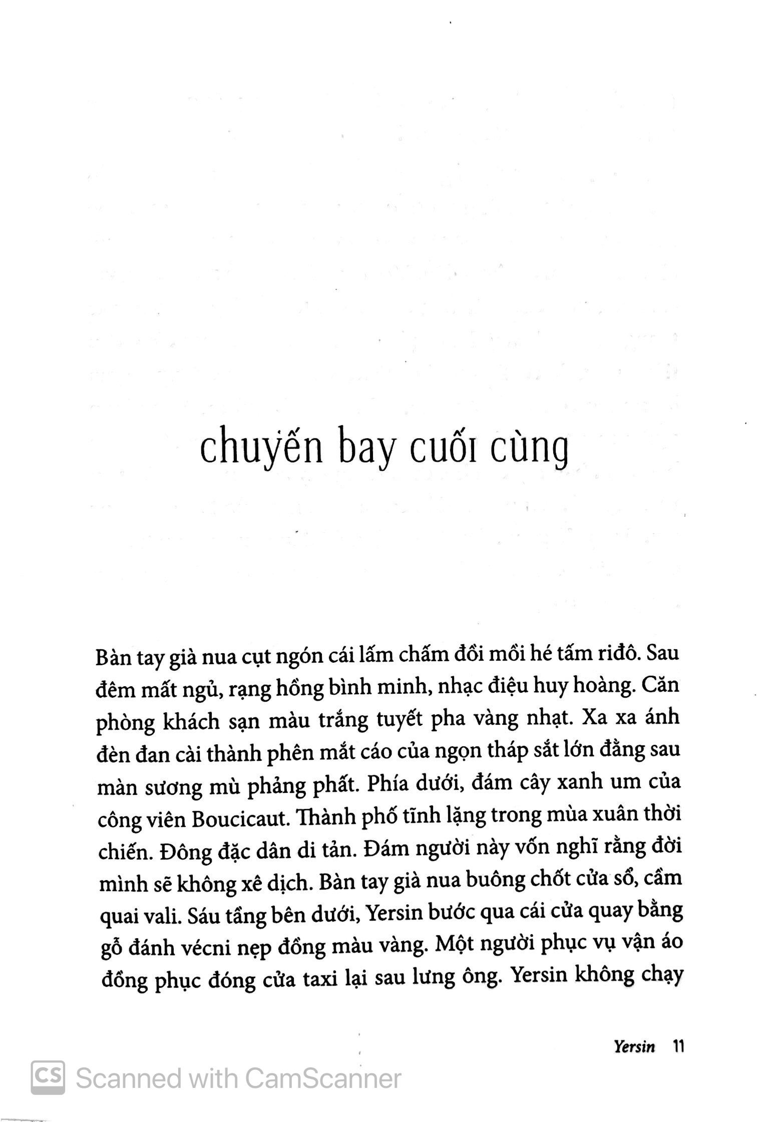 yersin - peste & choléra