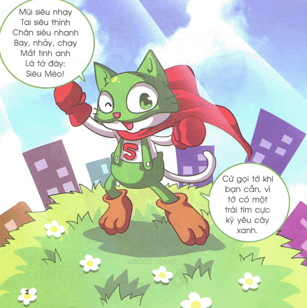 yêu cây xanh như siêu mèo