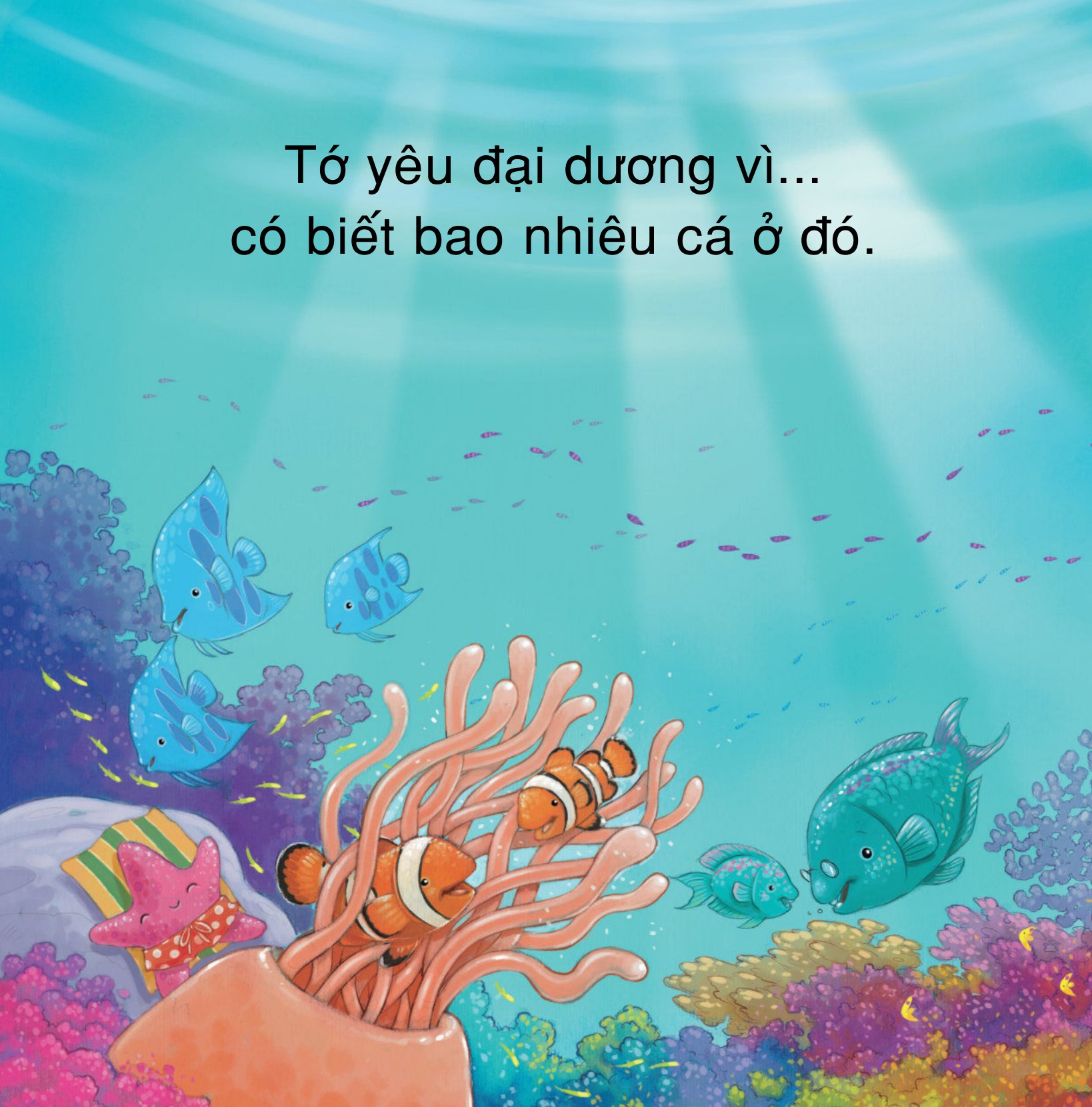 yêu đại dương theo cách riêng của trẻ - vì sao tớ yêu đại dương