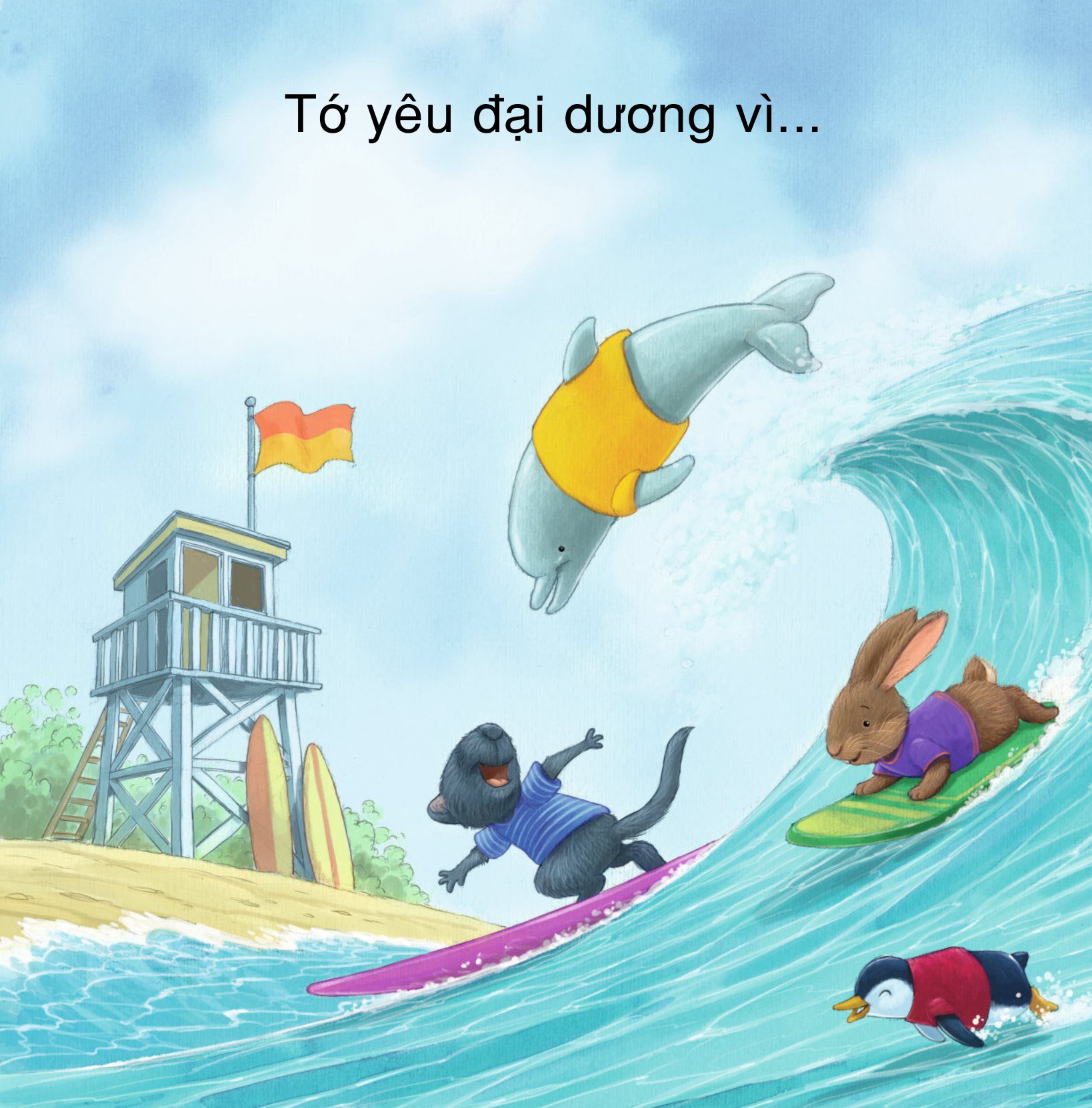 yêu đại dương theo cách riêng của trẻ - vì sao tớ yêu đại dương