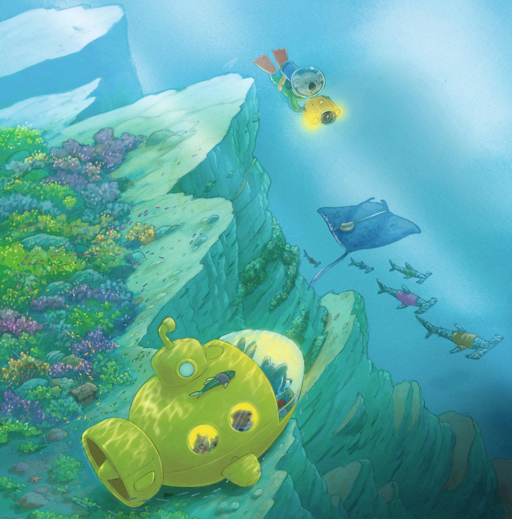 yêu đại dương theo cách riêng của trẻ - vì sao tớ yêu đại dương