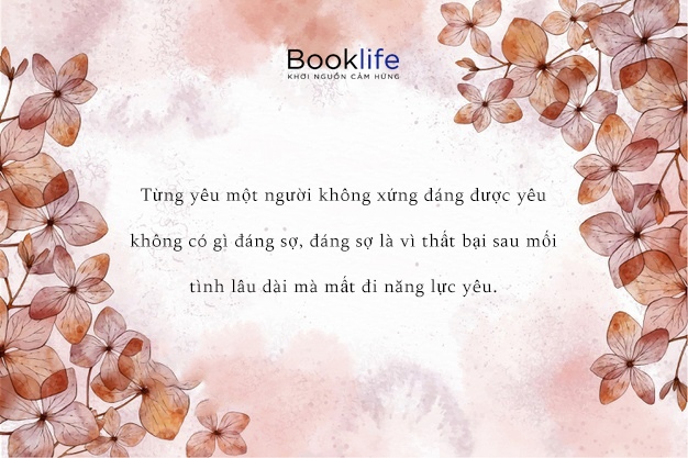 yêu được, nắm được, thì buông được