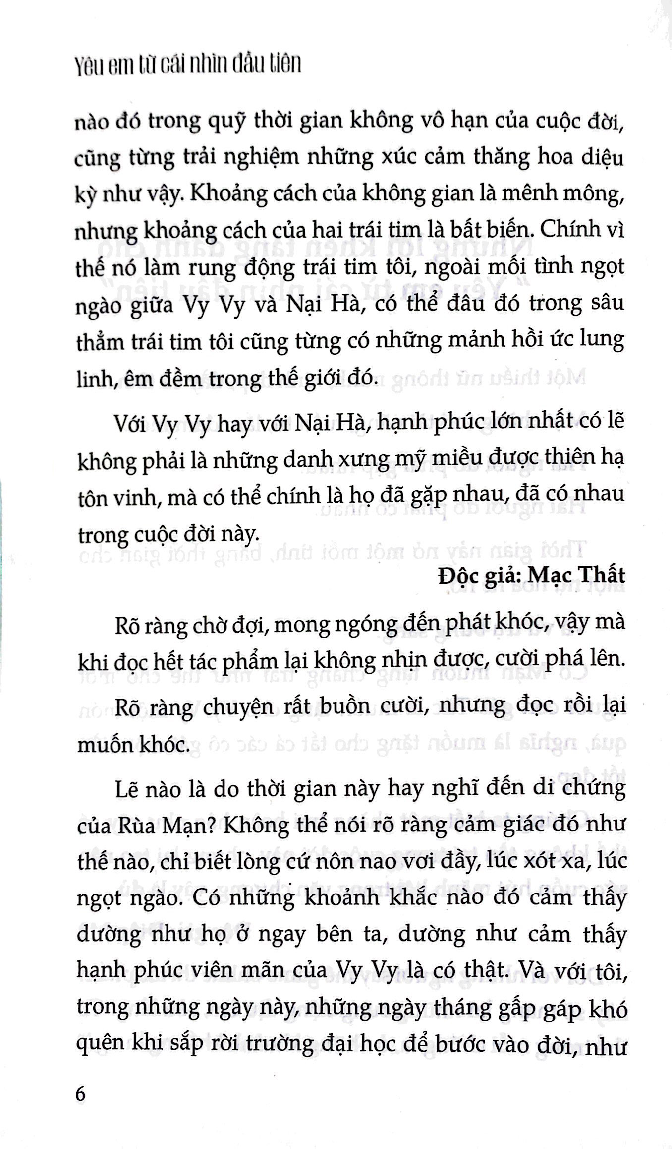 yêu em từ cái nhìn đầu tiên (tái bản 2023)