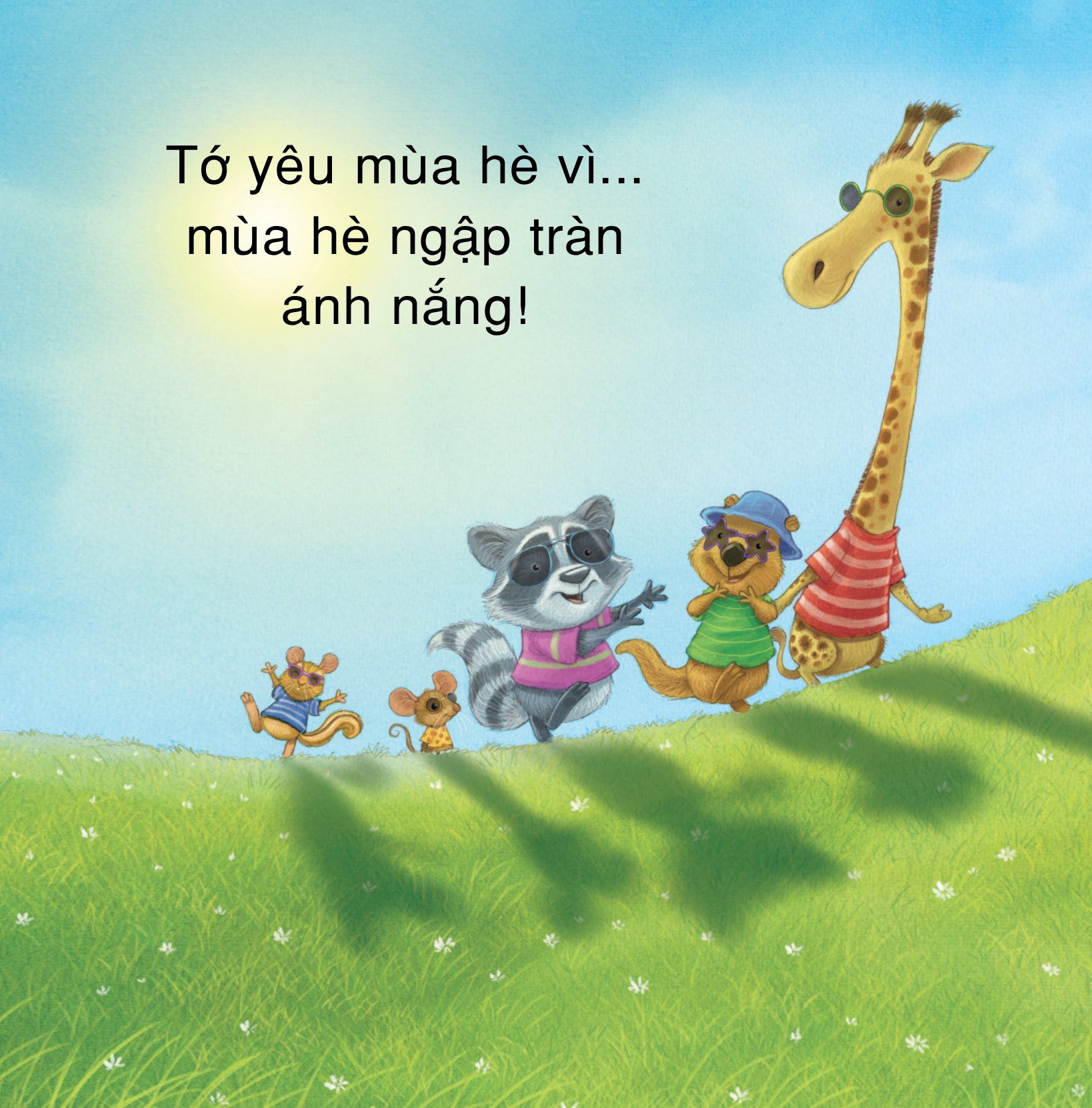 yêu mùa hè theo cách riêng của trẻ - vì sao tớ yêu mùa hè